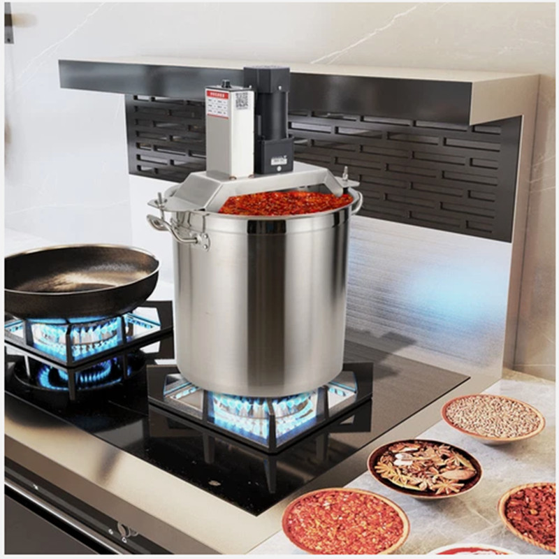 Automatic Food Heating Stirrer Electric Food Mixer Sauce Boiling Machine