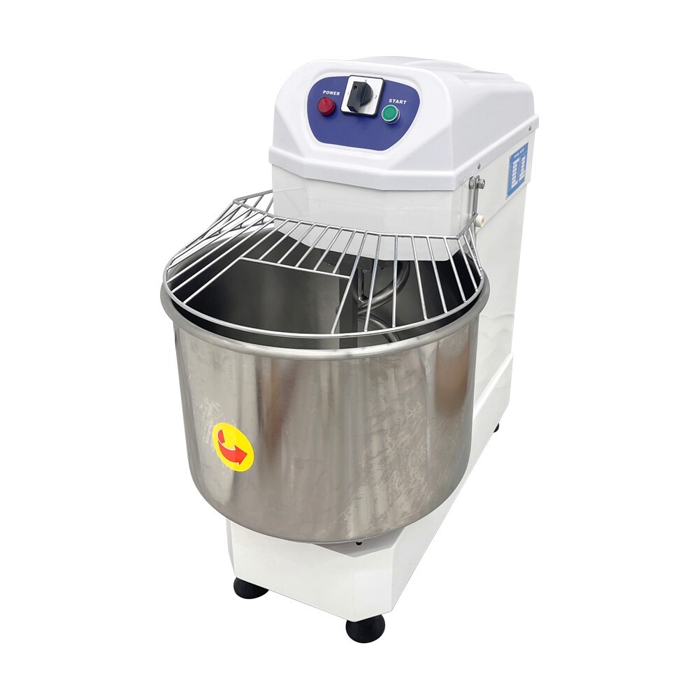 60qt Spiral Bread Dough Mixer 3Phase Electric Flour Mixer Pizza Dough Maker 220V
