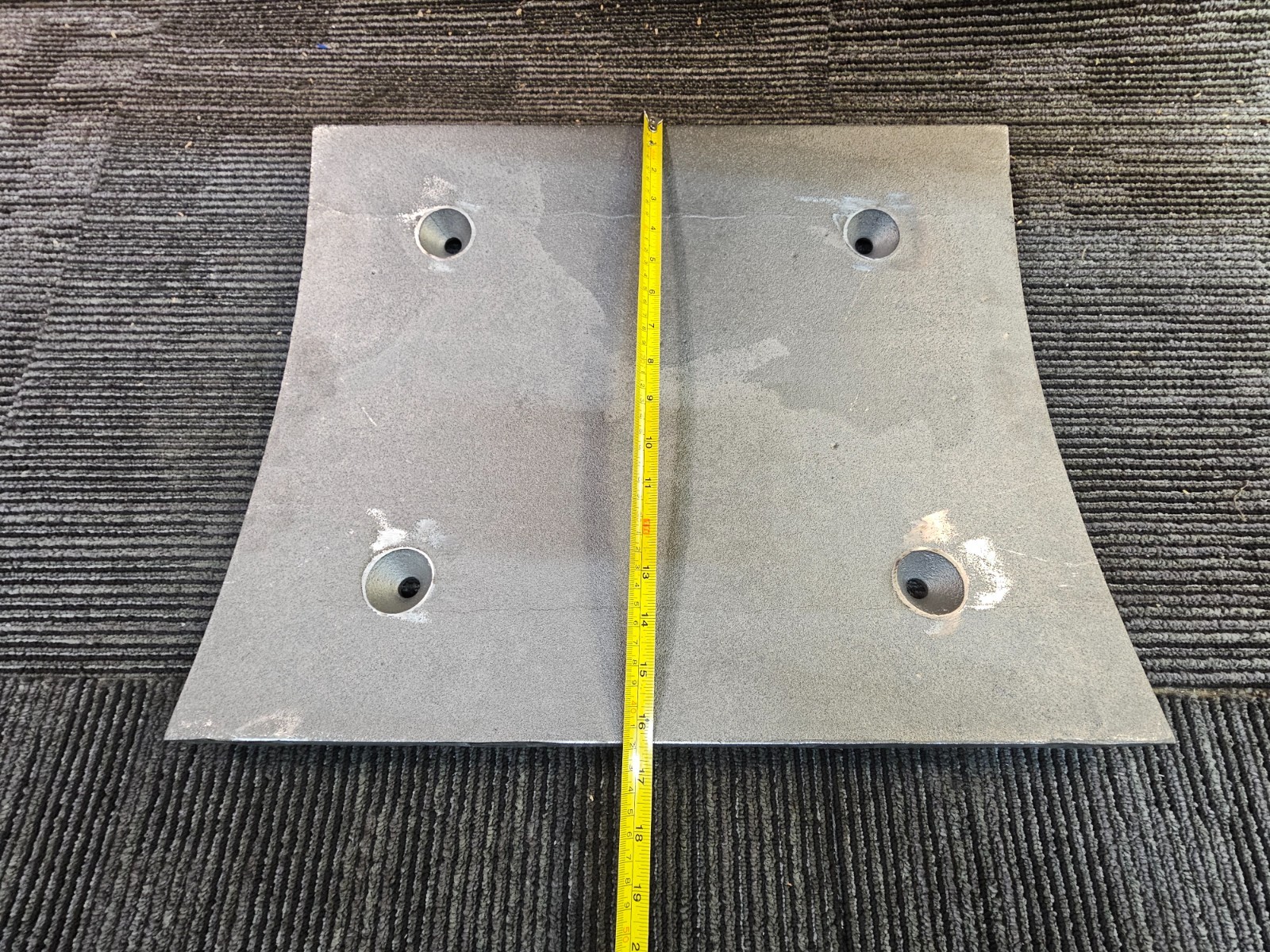 Mixer Systems ZB04351000 20.5″ x 16.5″ Concrete Mixer Wear Part Liner