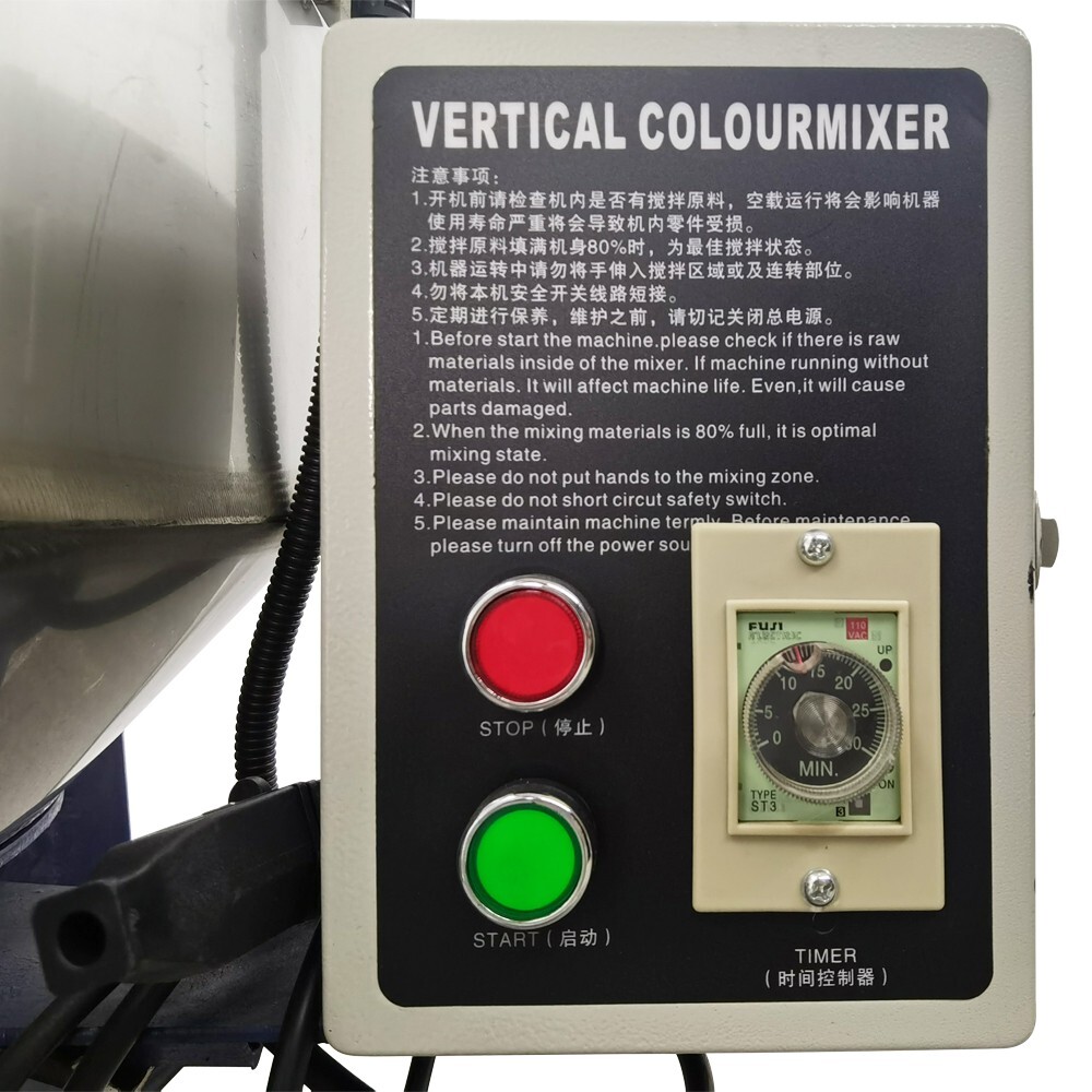 110V 1500W SUS304 Mixer 50KG Capacity 60RPM Vertical Industrial Blender