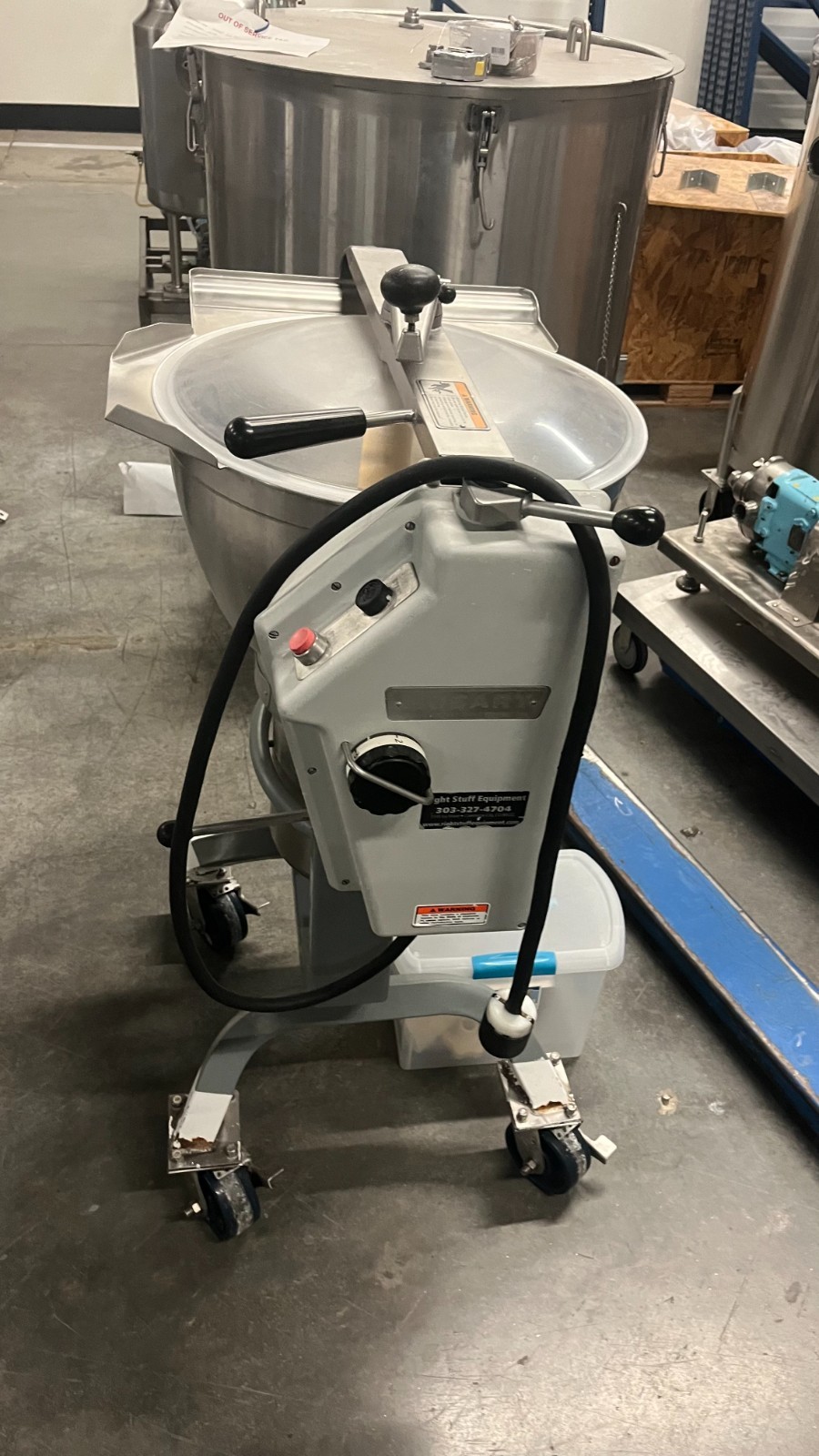 Hobart HCM-450 Vertical Cutter Mixer 45Qt Commercial Tested