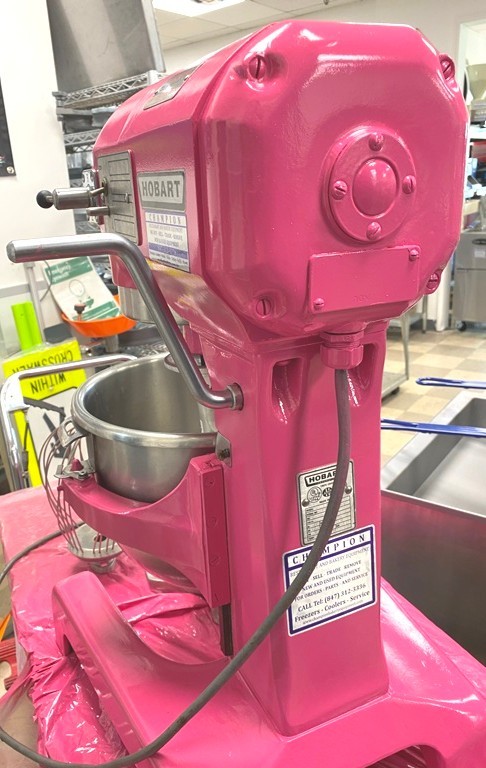 Mixers/ 12 Qt Hobart A-120 Pink 12 Qt Refurbished Bench lanetary w/t 4 Attach