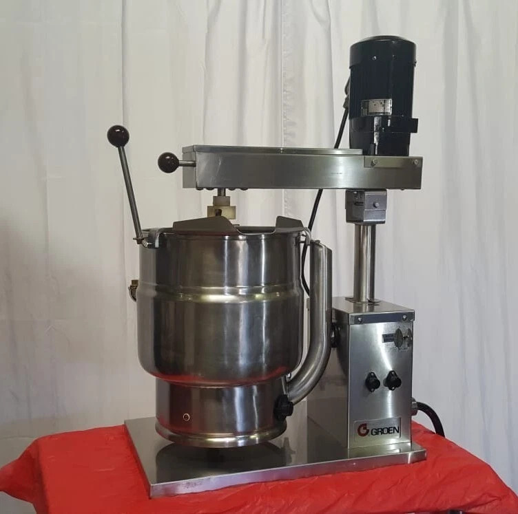 GROEN TDB/7-20 20 Quarts Jacketed Steam Mixing Kettle FUDGE COOKER MIXER