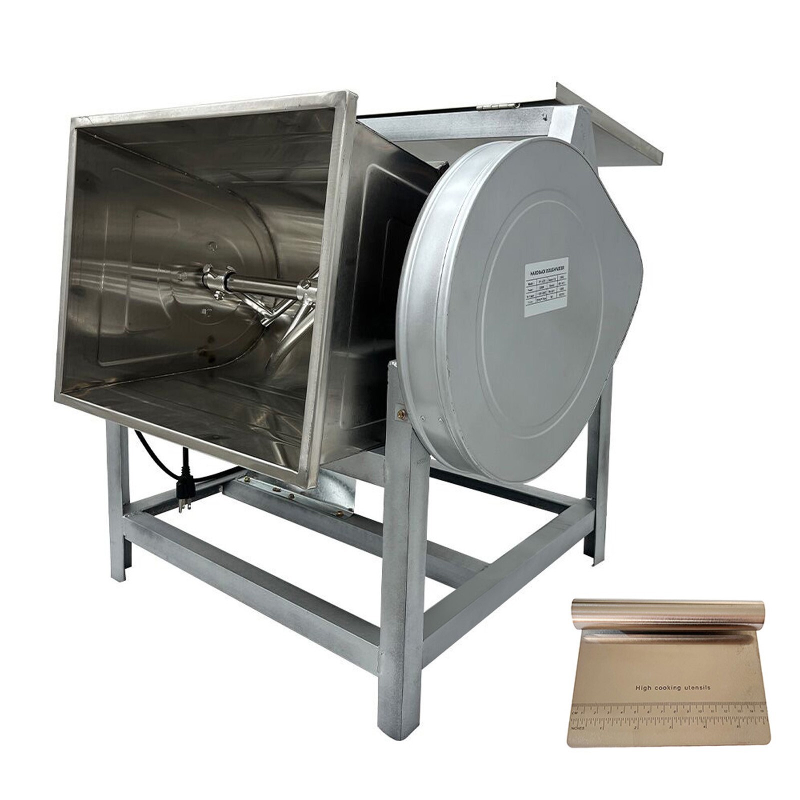 50QT 110V Commercial Dough Mixer Mixing Machine Electric Dough Kneading Machine