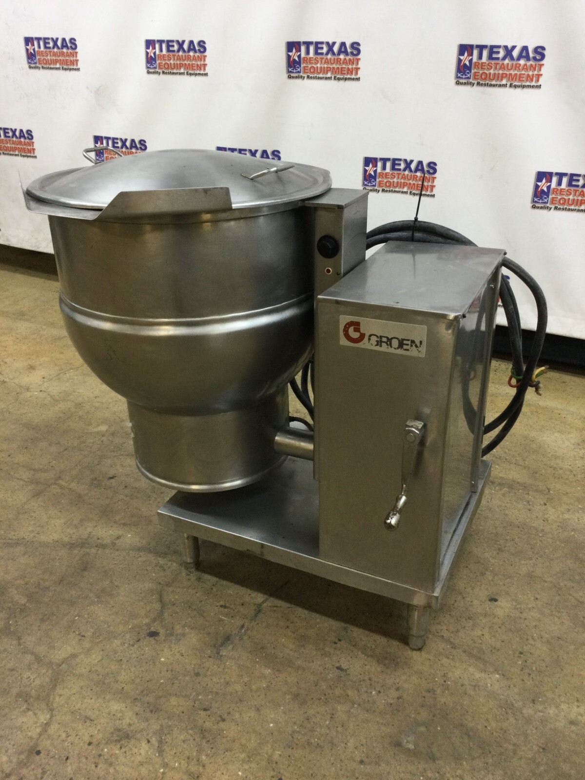 Groen Electric 40 Gallon Tilting Kettle