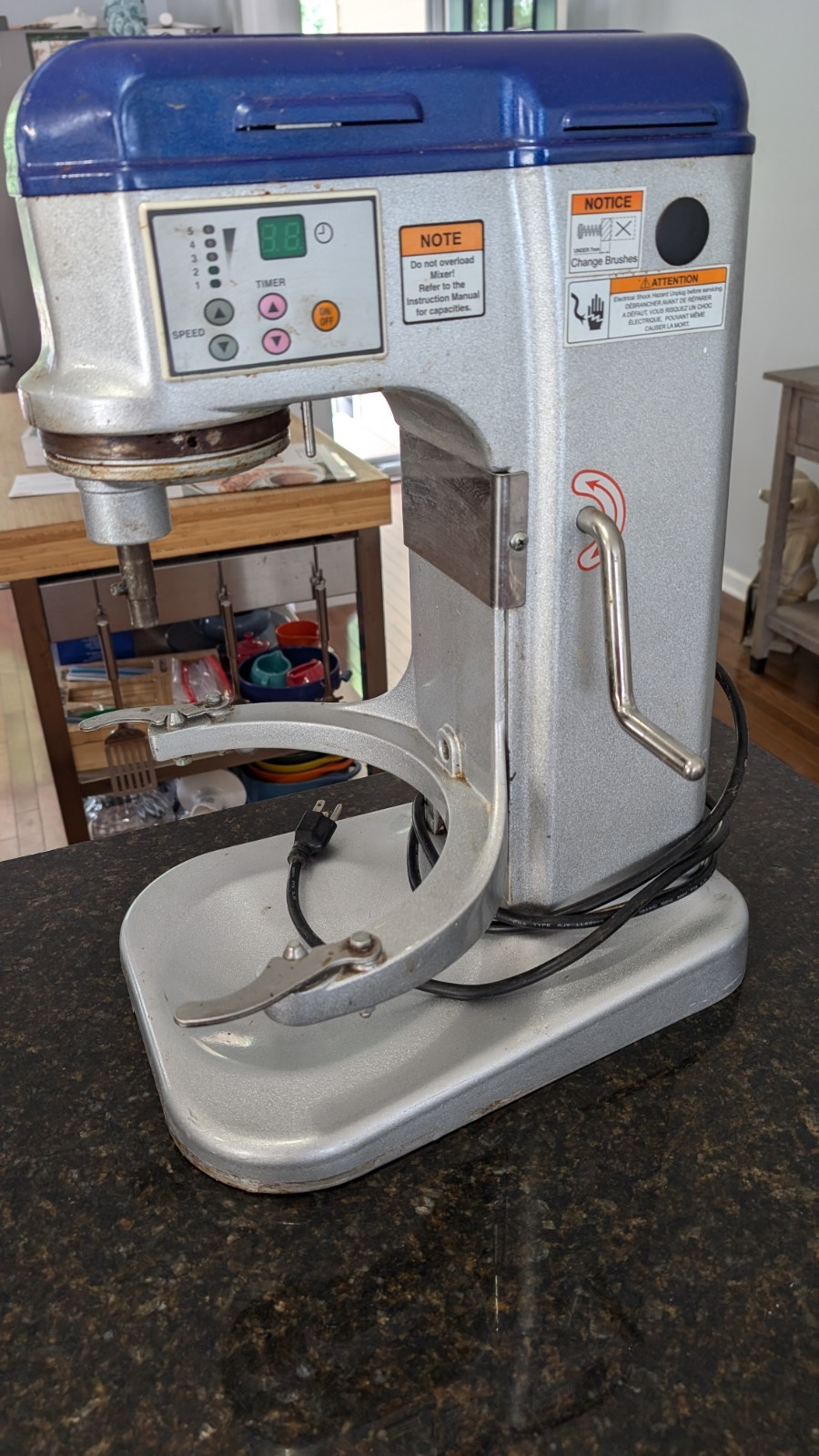 Vollrath 10 Quart Counter Top Mixer # MIX1010 # 40756