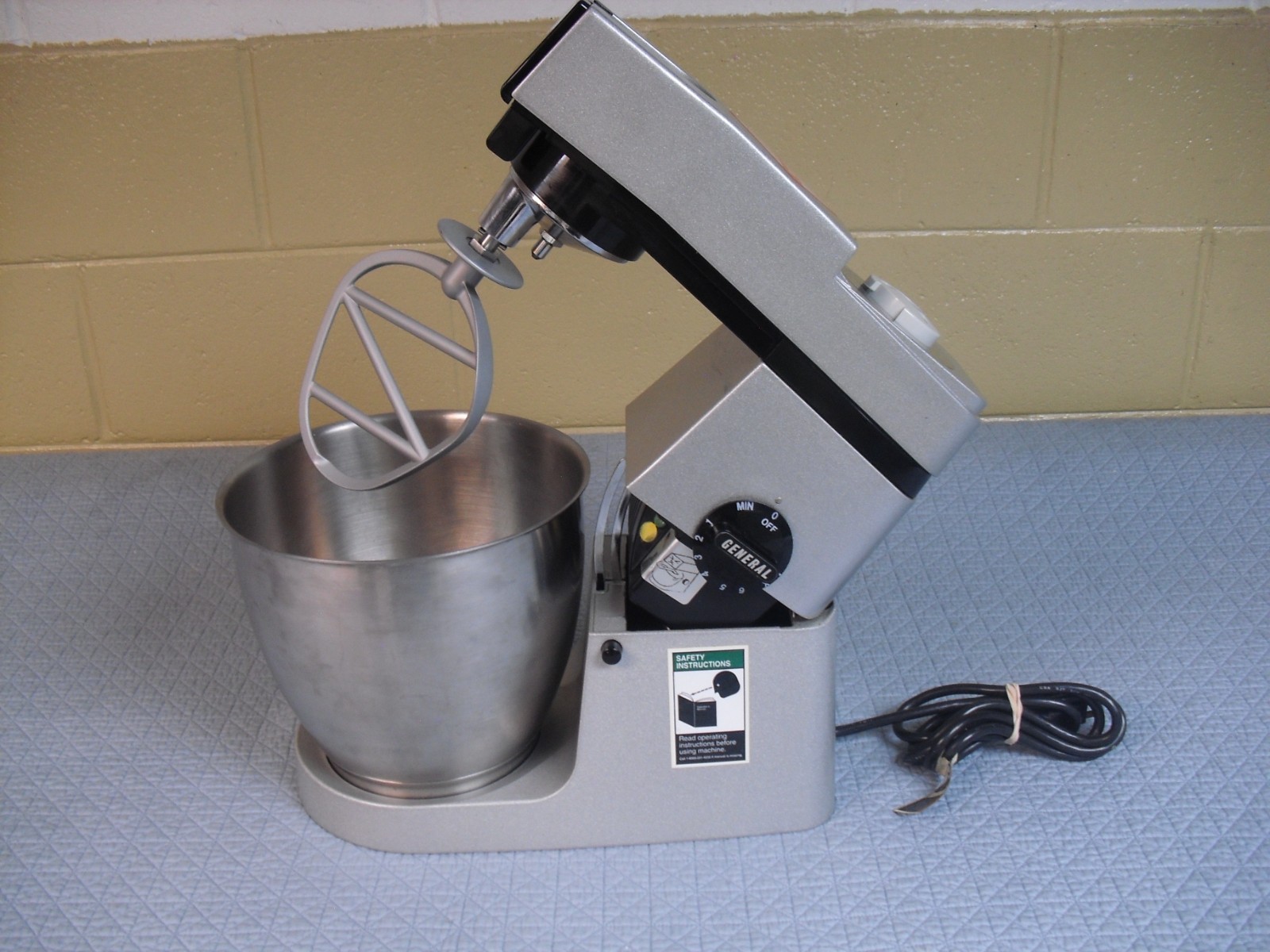 General Slicing Co. Model MM-7 7 QT COMMERCIAL KITCHEN STAND MIXER – Tested!