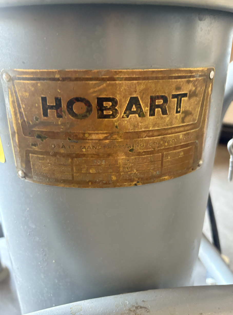 Hobart Vertical Cutter/Mixer VCM 25 Quart Cutter, Chopper, Mixer