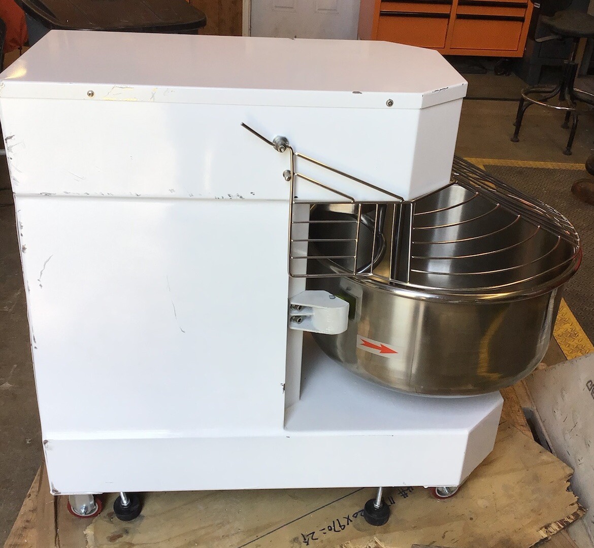 Hakka Commercial Dough Spiral Dough Mixer 60Qt Fixed Head 2 Speed – Model DN60B