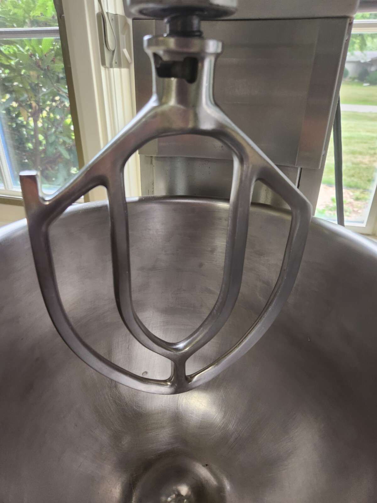 Hobart C100, 10 Quart Stainless Steel Flat Beater C10BSST for 10 Qt Mixers EUC