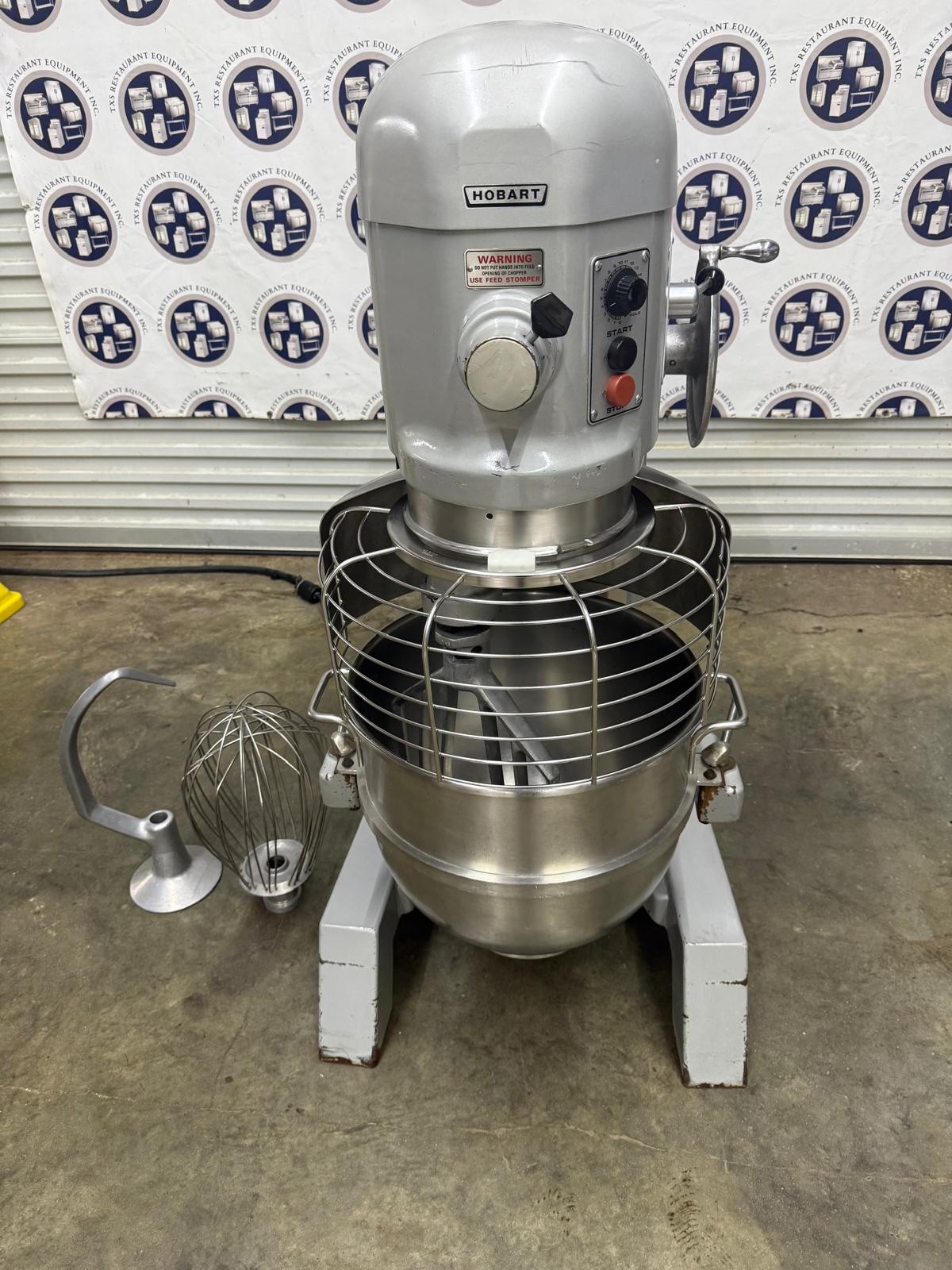 Hobart H600T 60 Qt Commercial Planetary Mixer – 200V 3 Phase – With Bowl, Wire W