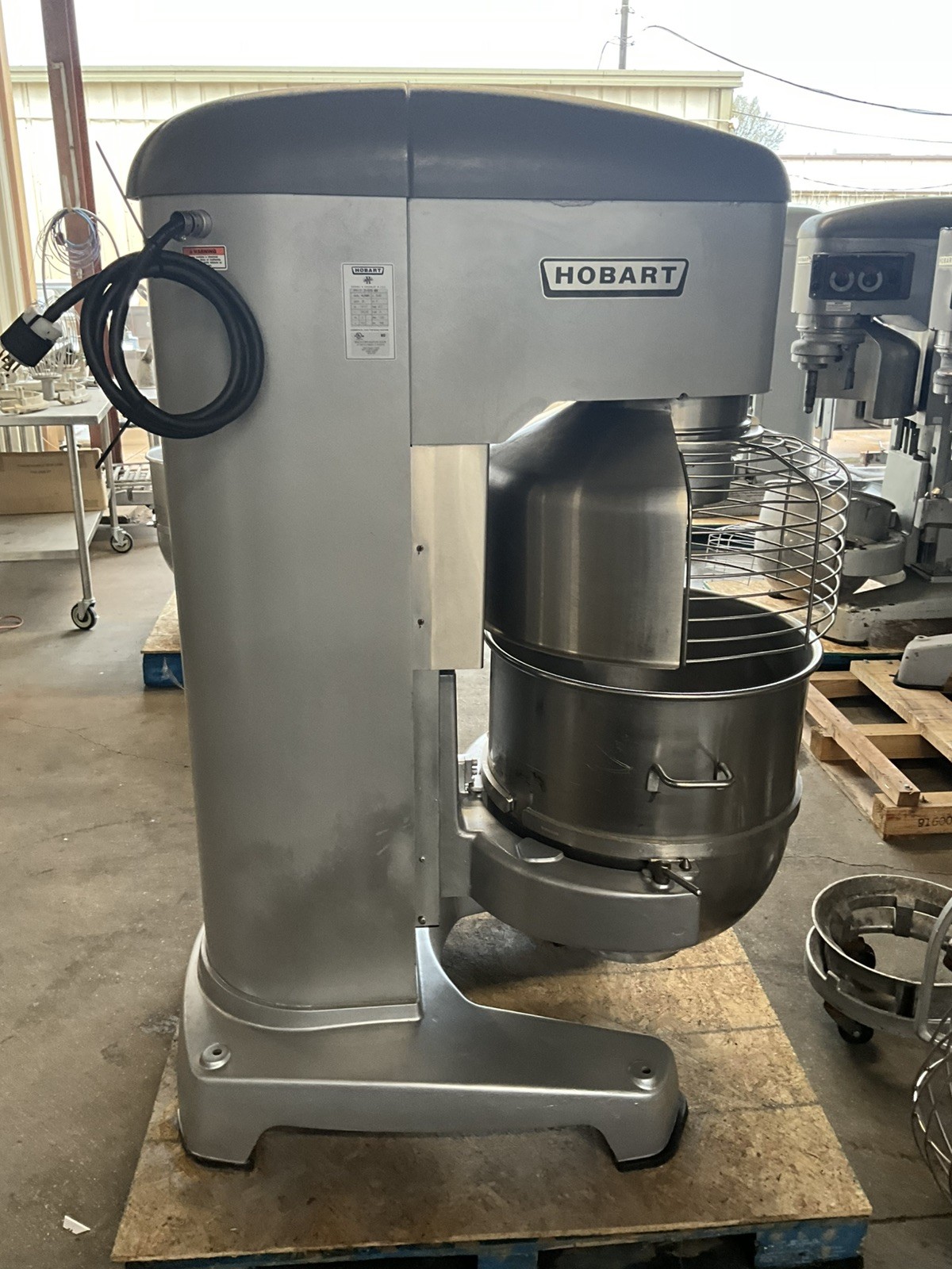 Hobart Legacy 140qt Dough mixer HL1400N Pizza Bakery Donut Pastry bowl guard C