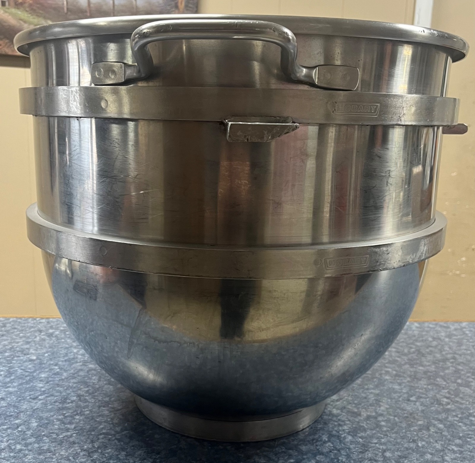 Hobart Legacy Mixer Bowl 60 Qt 00-875603 fits HL600 OEM STAINLESS STEEL