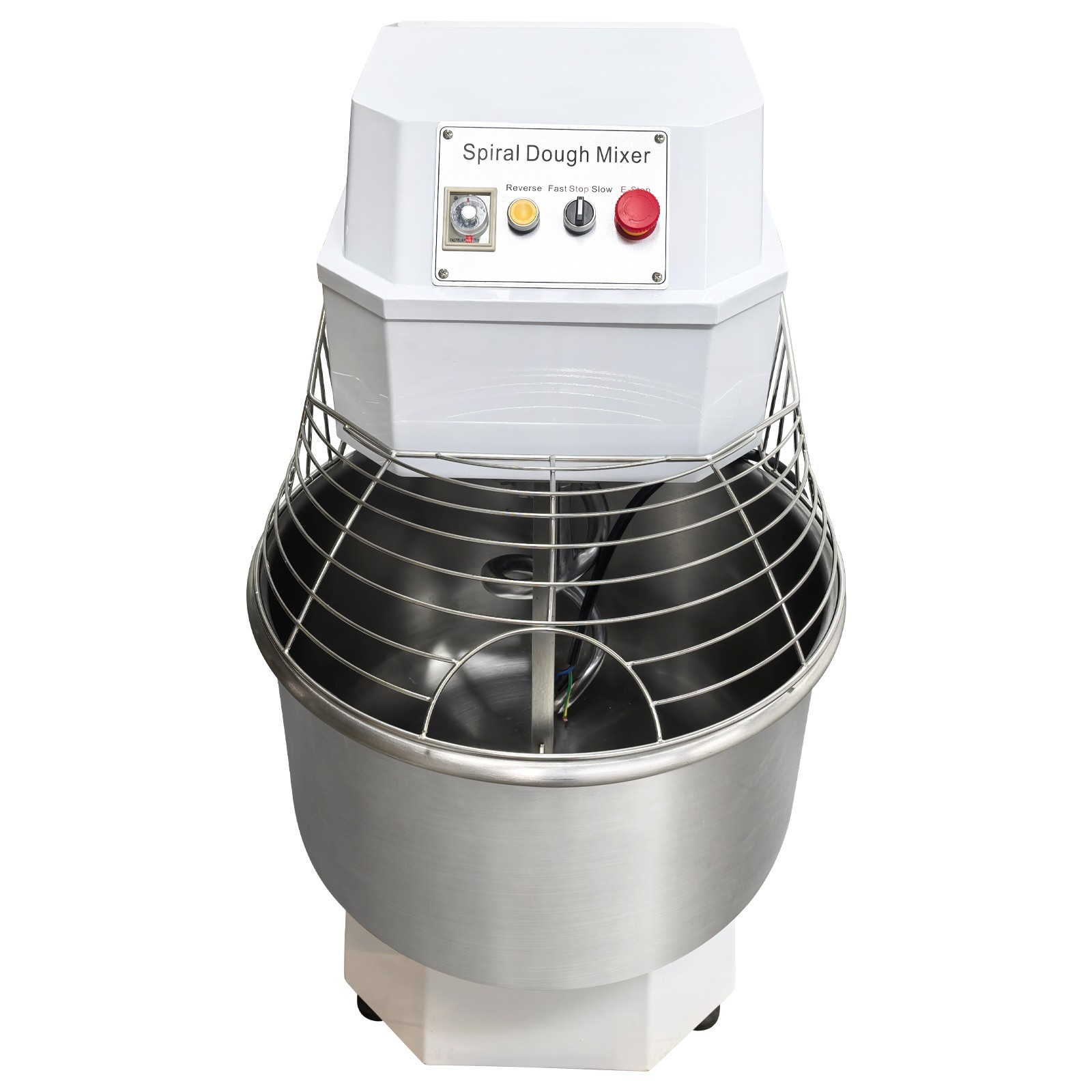 80L Twin-Gear & Dual-Speed Planetary Mixer 220V 3-Phase Industrial Dough Mixer​​