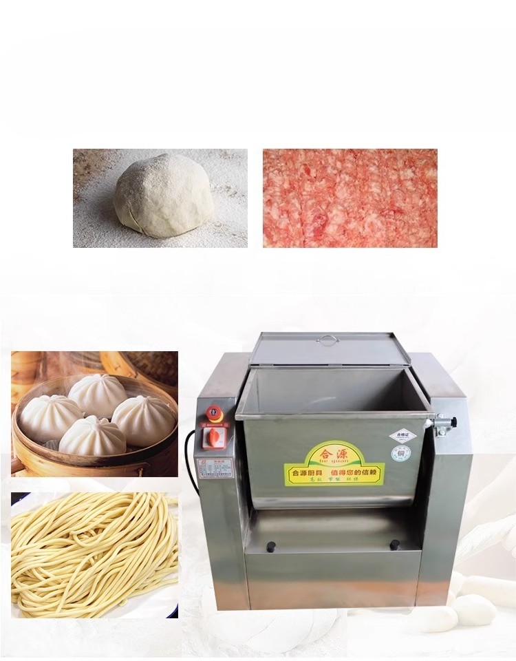Commercial Dough Mixer Bidirectional Rotation Dough Kneading Machine 220V
