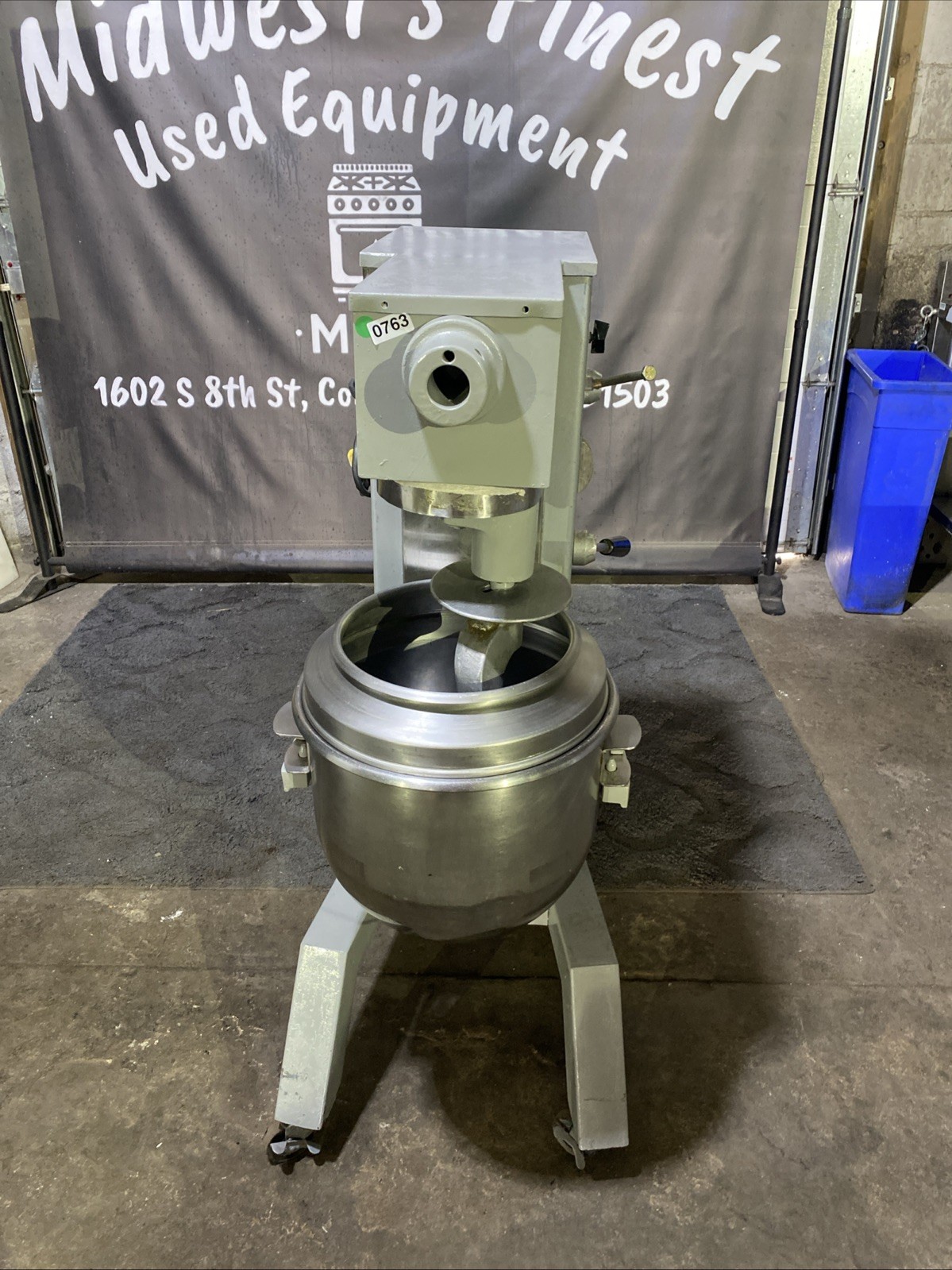 Pre-Owned Univex 30 Quart Commercial Dough Mixer Model M30 TESTED