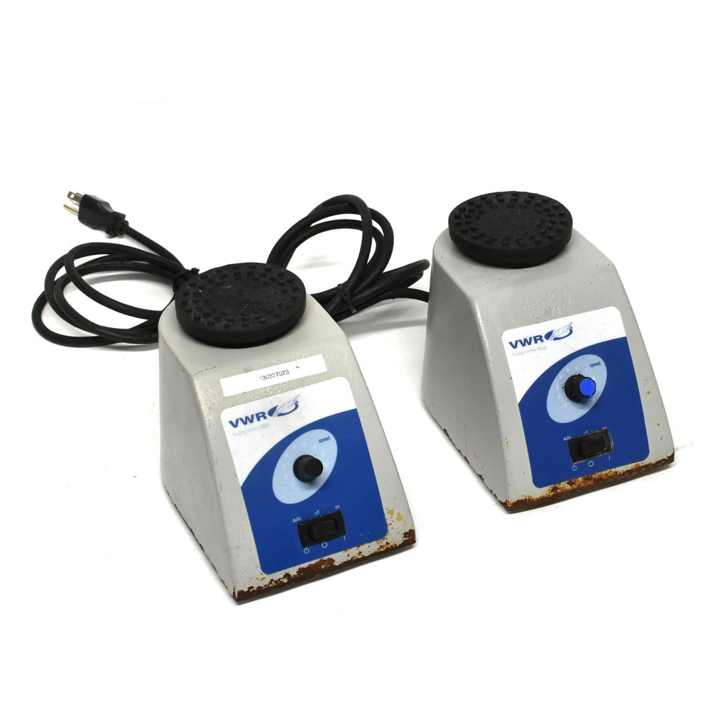 (Lot of 2) VWR 58816-121 Mini Variable Speed Bench Top Vortexer 100-3200 RPM