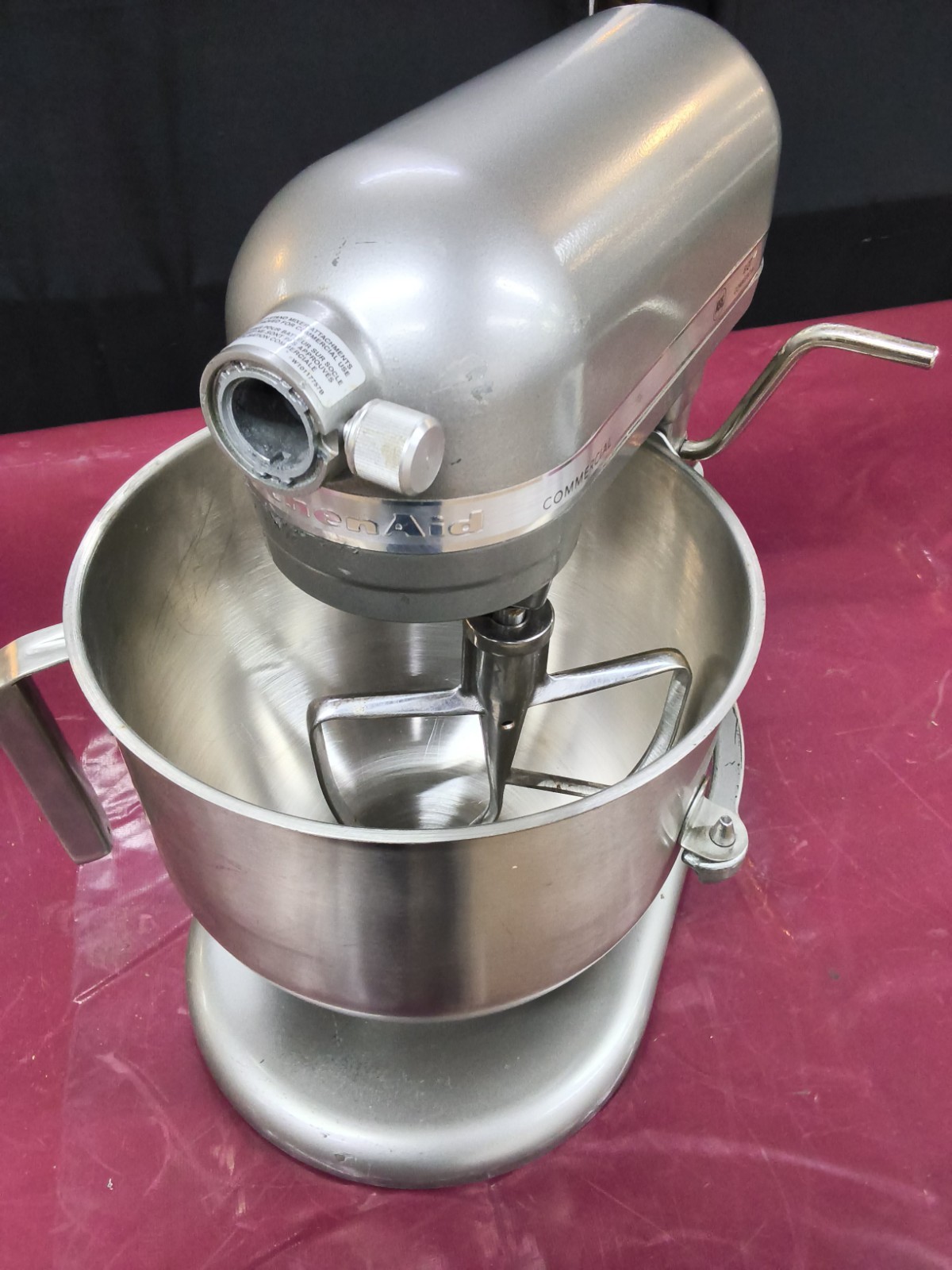 KITCHEN AID KSM8990CU COMMERCIAL 8 QT STAND MIXER