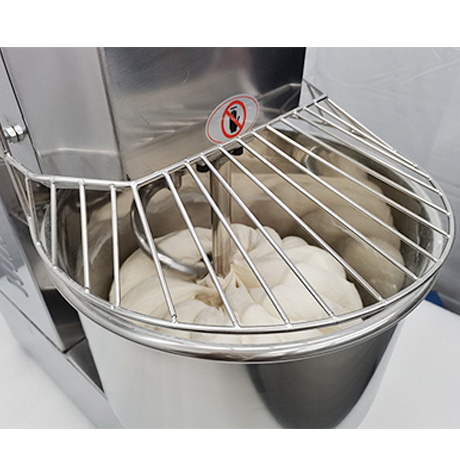 110V 30L Commercial Dough Mixer Food Preparation Double Speed Spiral Dough Mixer