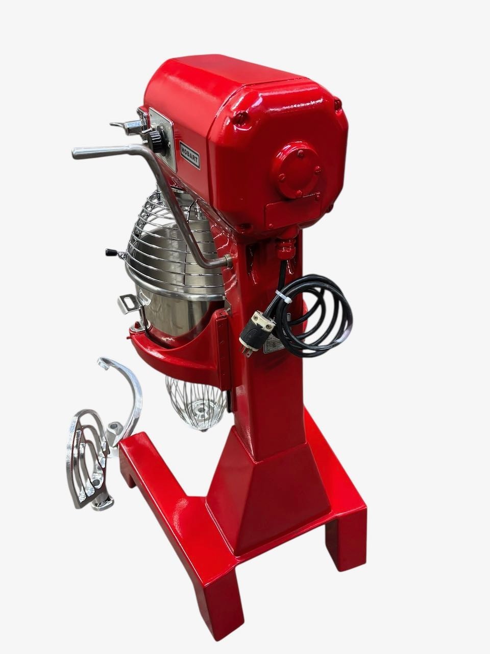 20 Quart Hobart A-200FT Floor Mixer NSF Planetary Bowl Whisk Hook Paddle #4434