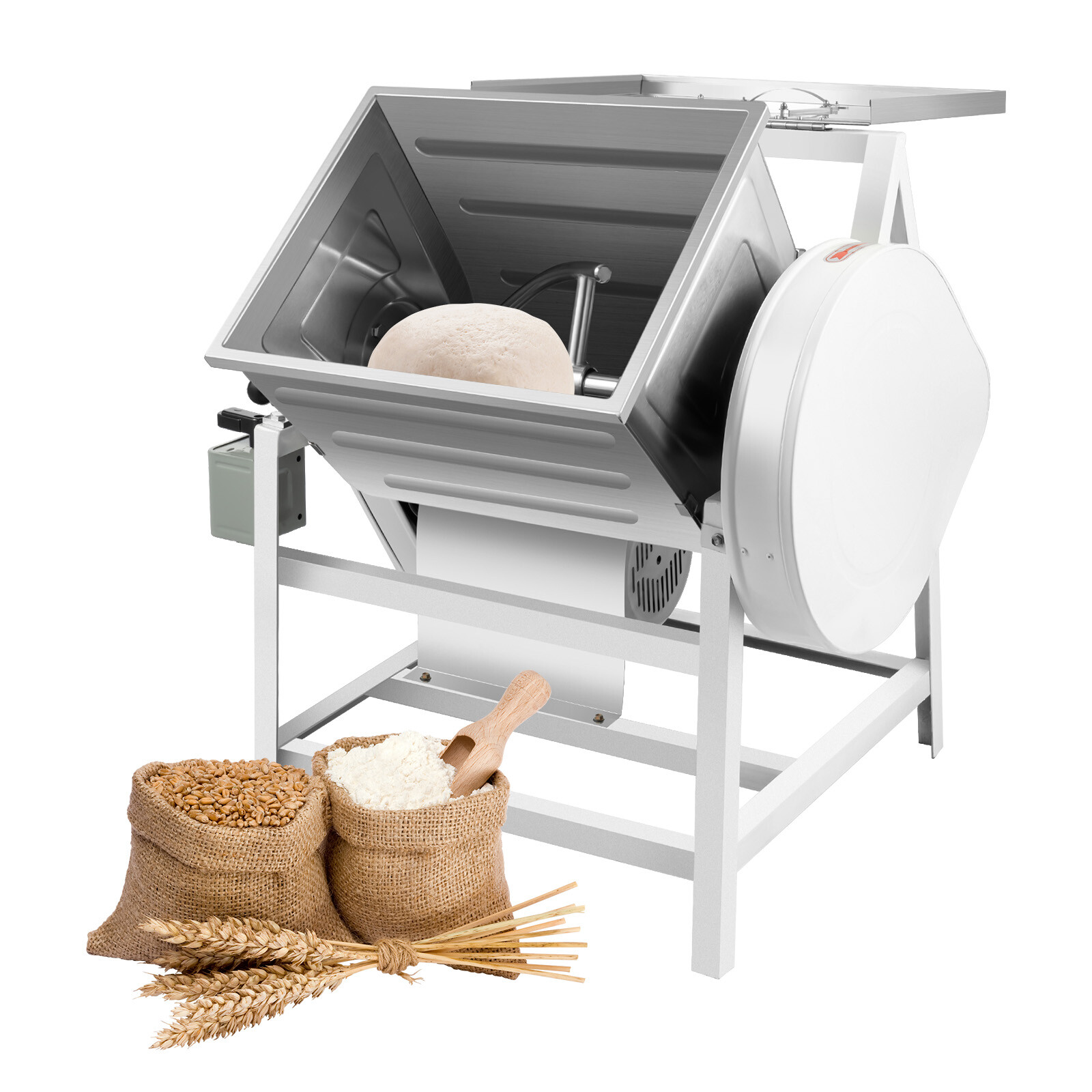 30QT/15KG Dough Mixer Machine Commercial Electric Flour Meat Mixing Mixer