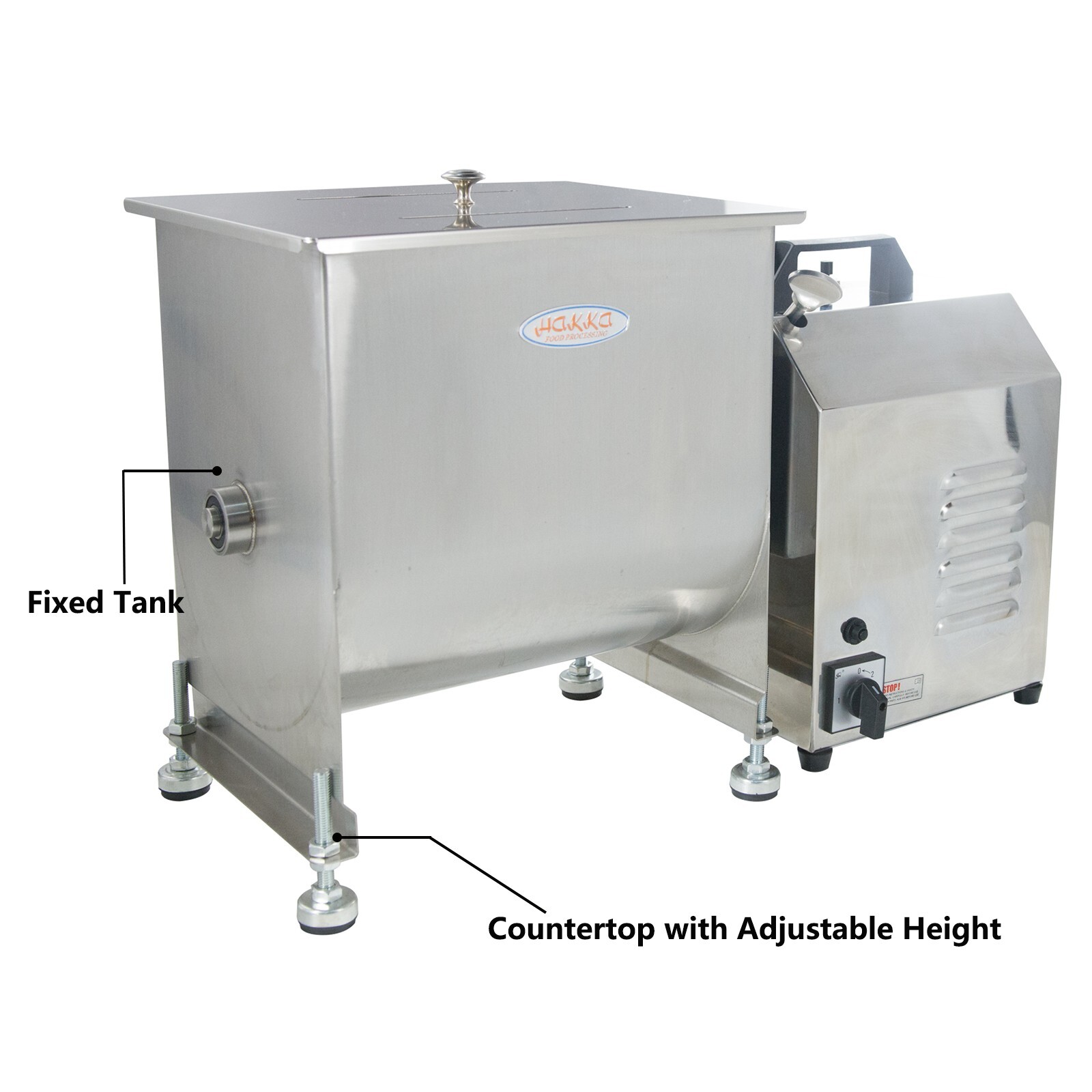 Clivia Commercial Electric Meat Mixer Max Mixing 90 Pound Meat Sausage Mixer