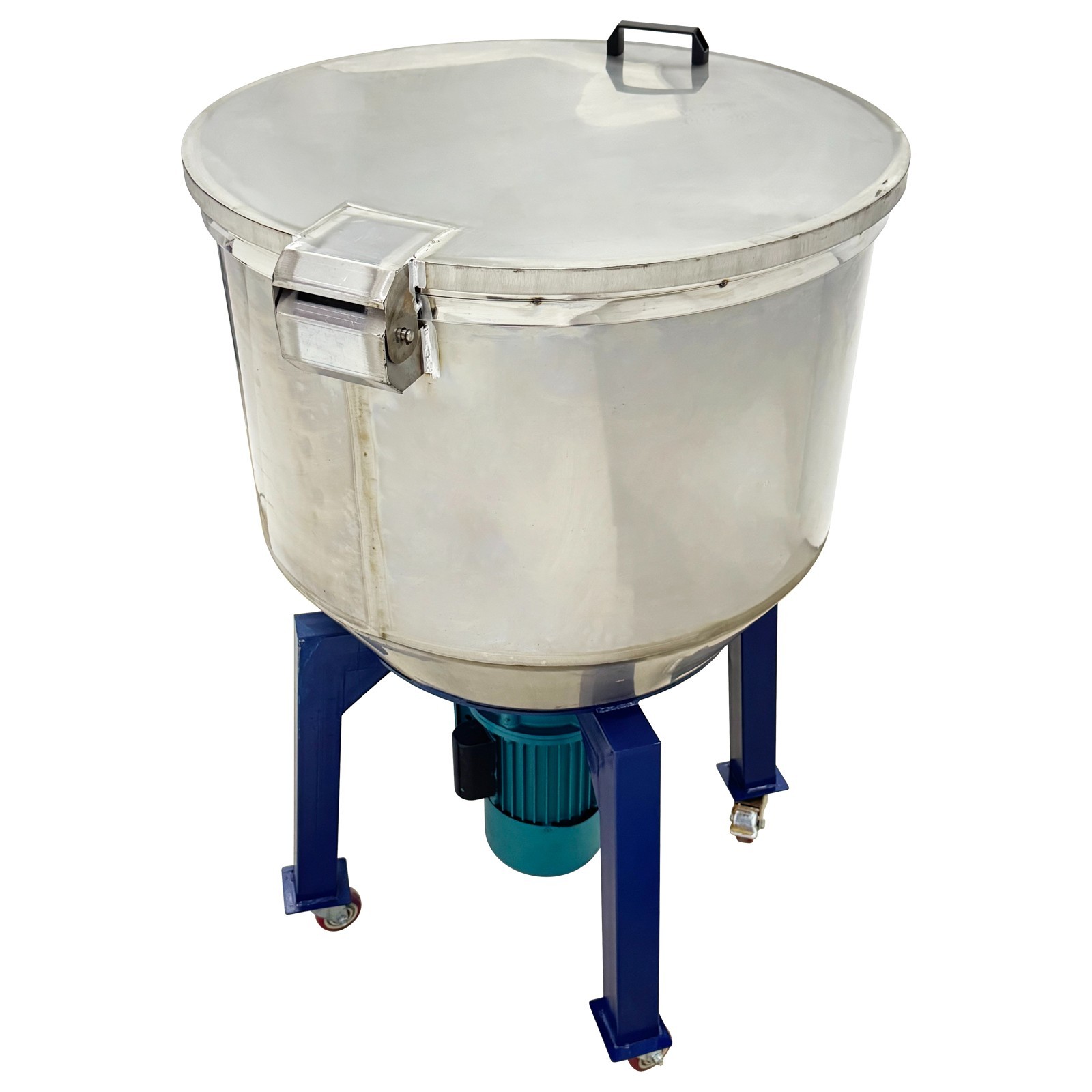 304Stainless Steel Vertical Color Mixer 220V Industrial Plastic Particle Blender