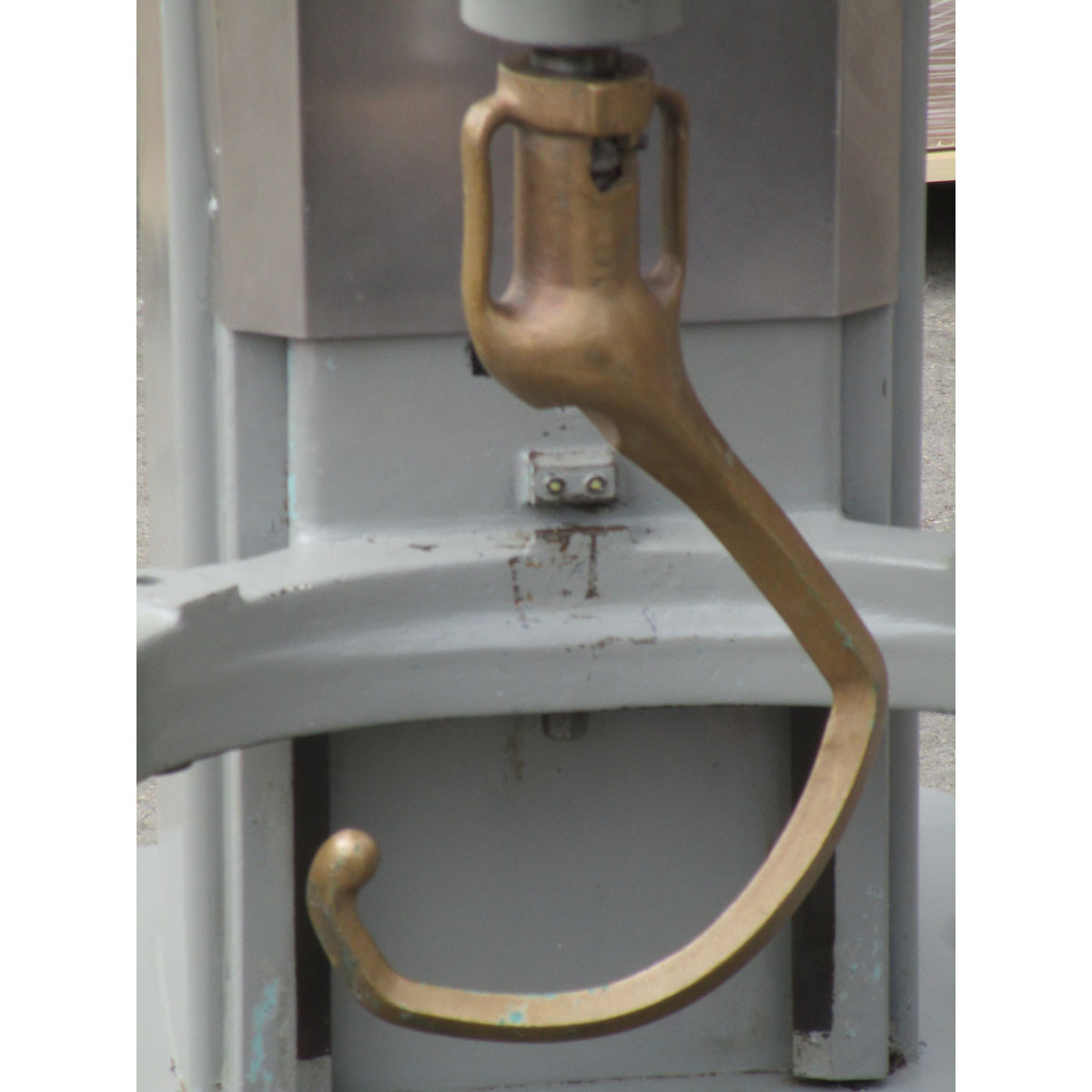 Brass / Bronze 60 Quart Dough Hook For Hobart H600 Mixer, Excellent Condition