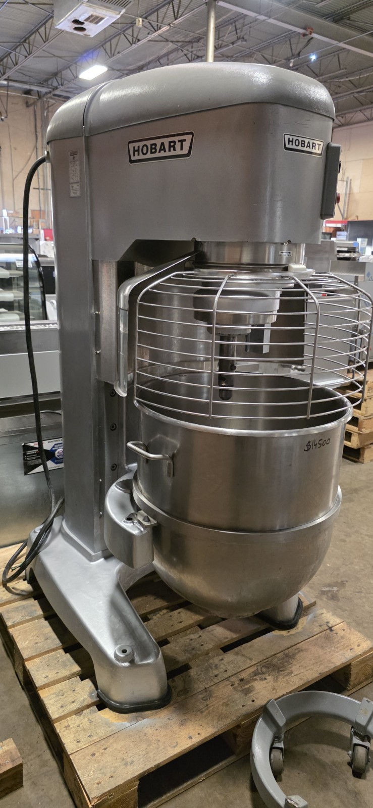 Hobart (HL1400N) 140 Quart 4 Speed Commercial Bakery Restaurant Dough Food Mixer
