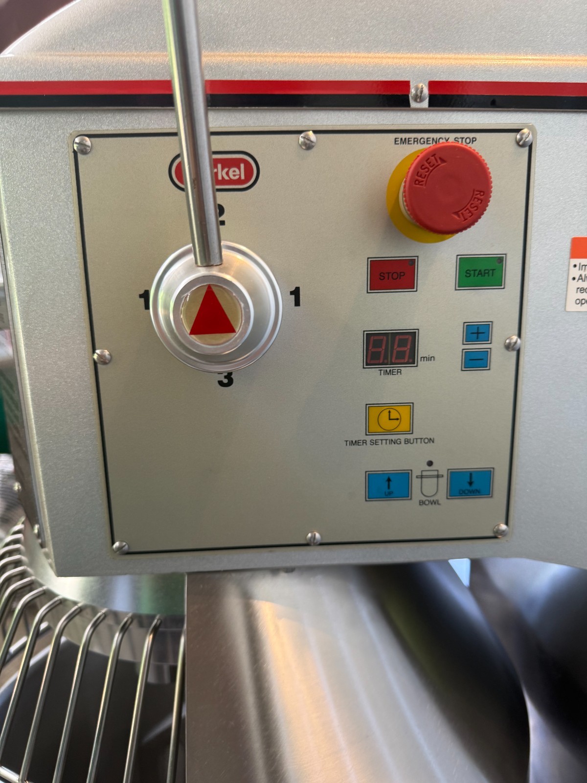 Berkel 60 Quart Bakery Mixer with 3 attachments