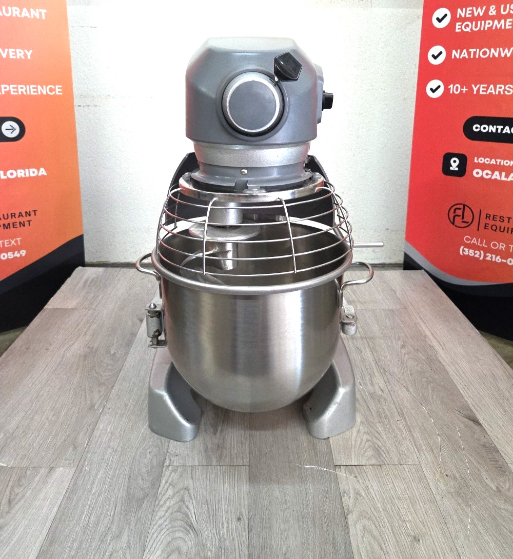 HOBART HL200 20 Quart Mixer With NEW HOOK/BOWL – 1PH – Watch Running Video!