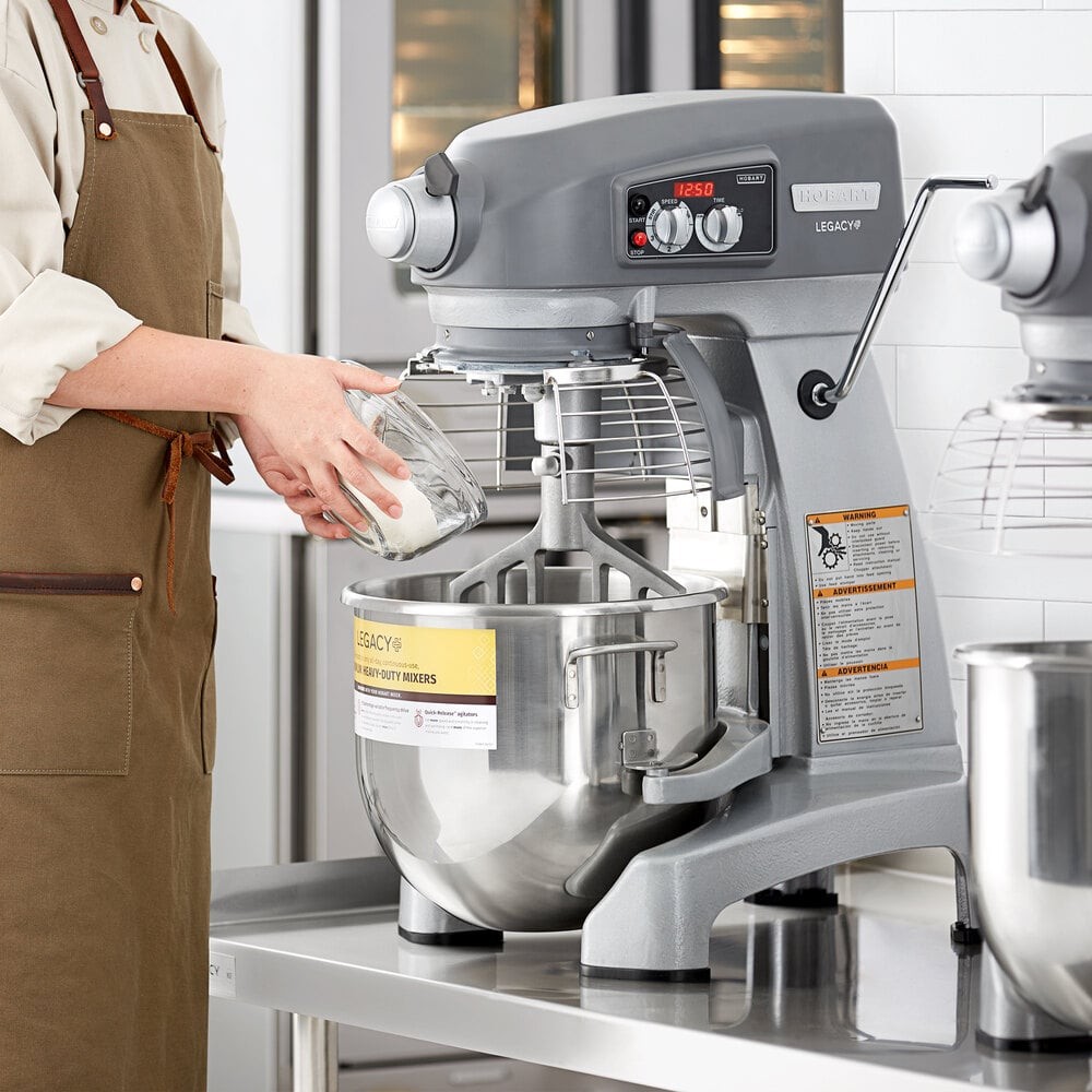 Hobart Legacy HL200 20-Qt Planetary Mixer w/ 3 Attachments