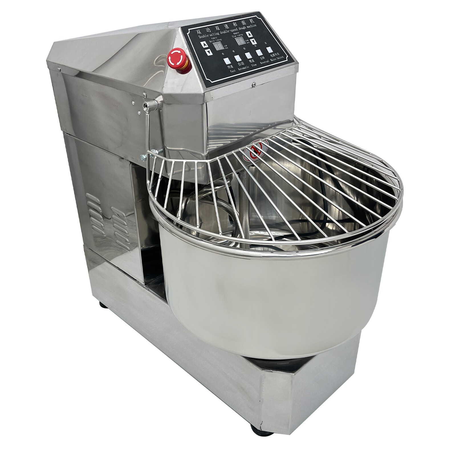 110V 50L Double Action Double Speed Dough Mixer Electric Spiral Dough Mixer