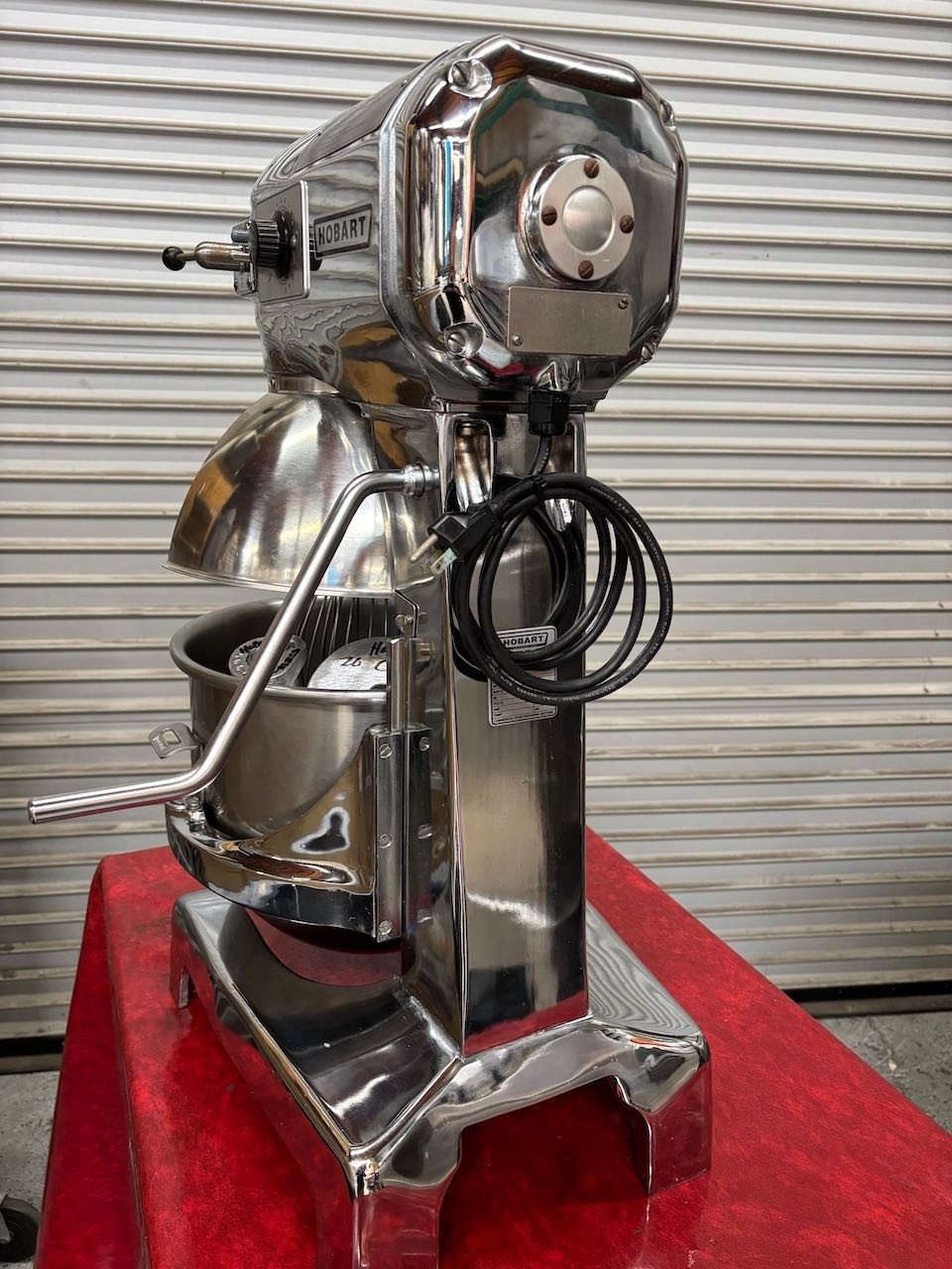 20 Quart Hobart A200DT Mixer 1/2HP 115V Chrome OEM Bowl Guard Safety Cage #5149
