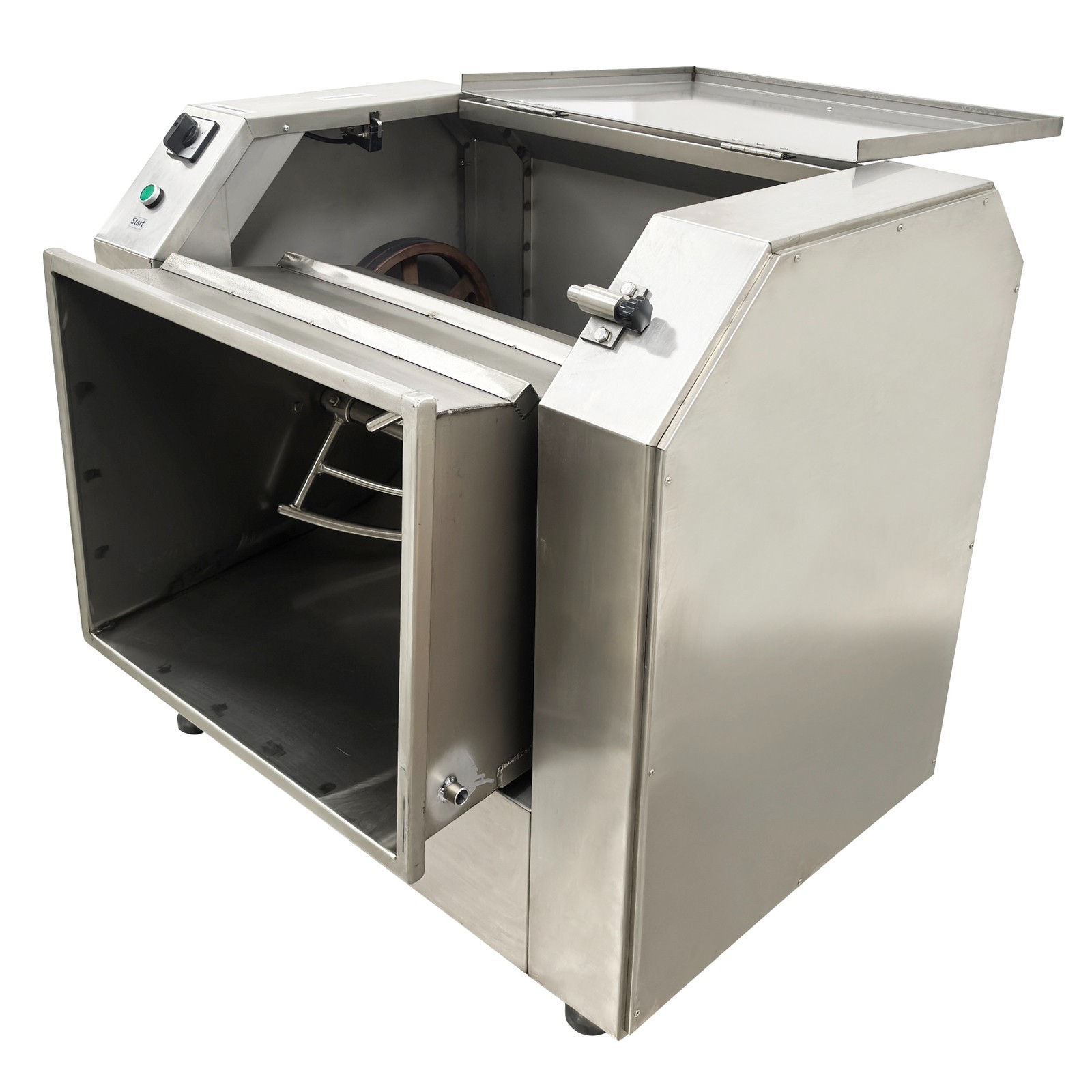 Upgrade 150QT Commercial Dough Mixer Flour Mixing Machine 220V 4KW Dough Blender
