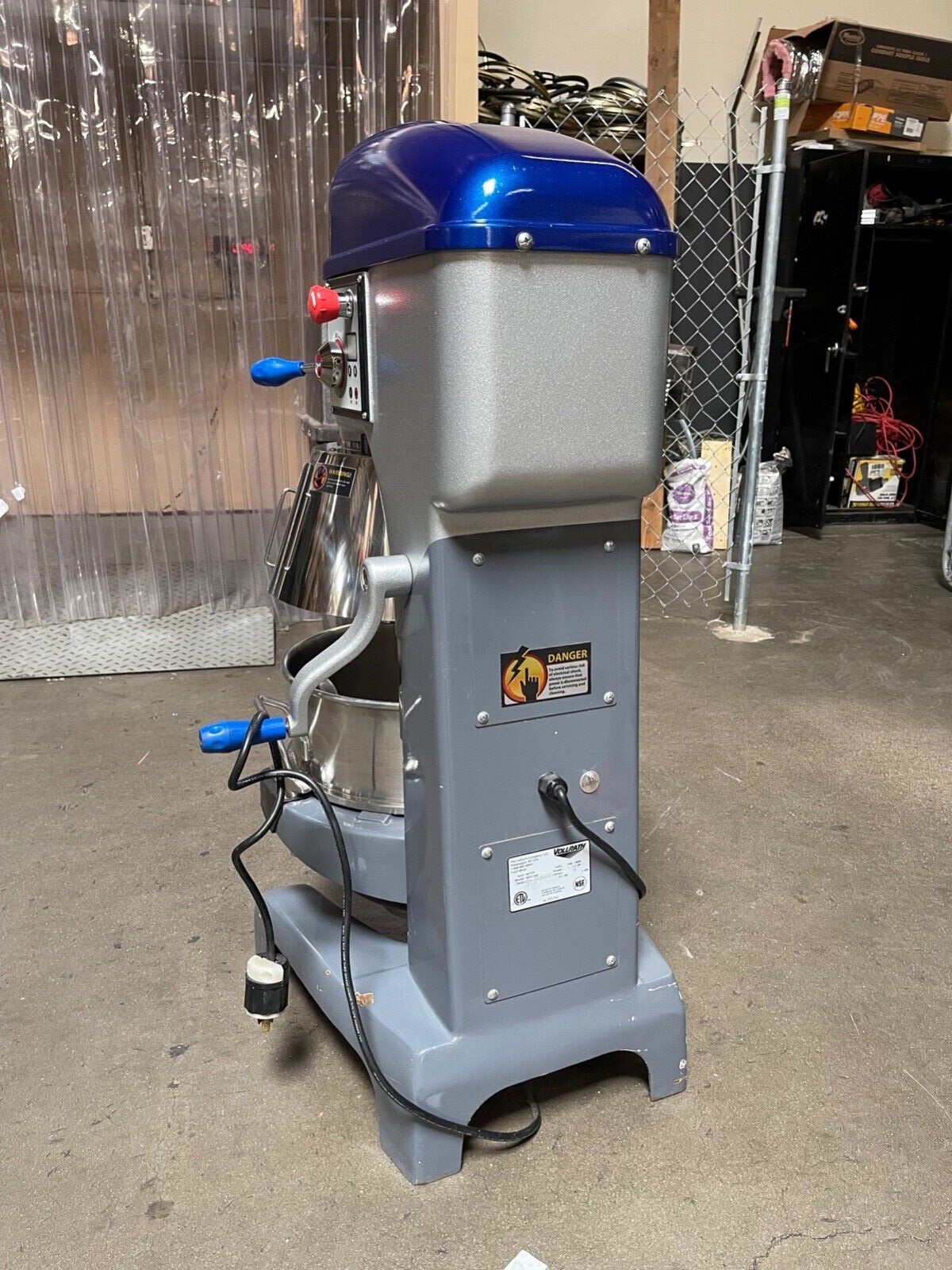 Vollrath 40759 40 qt Planetary Mixer – 1 1/2 hp, 208 240v, 1ph