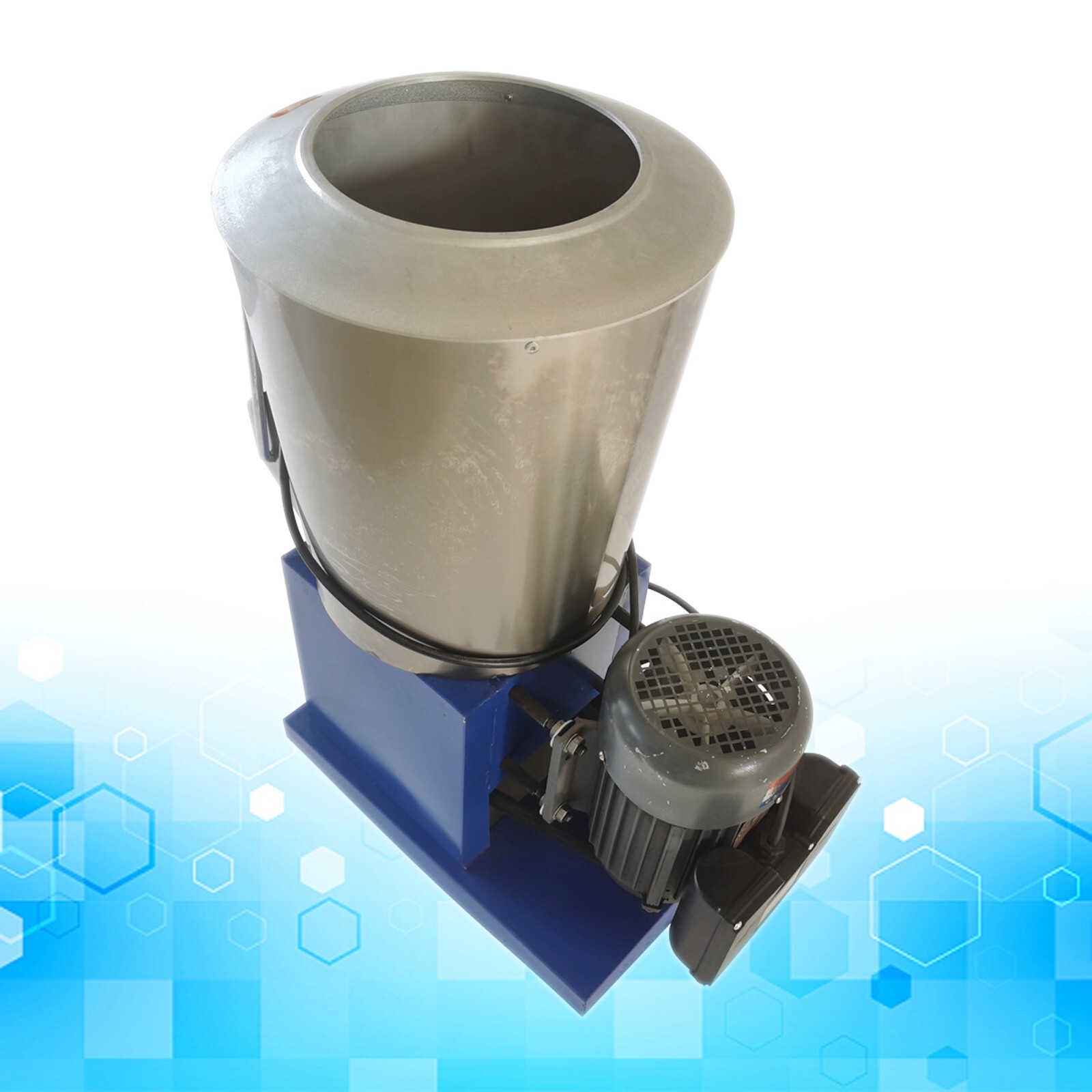 8.8″ Feed Port Stainless Steel Mixer for Dry Flour 110V 1500W 33LB/15KG