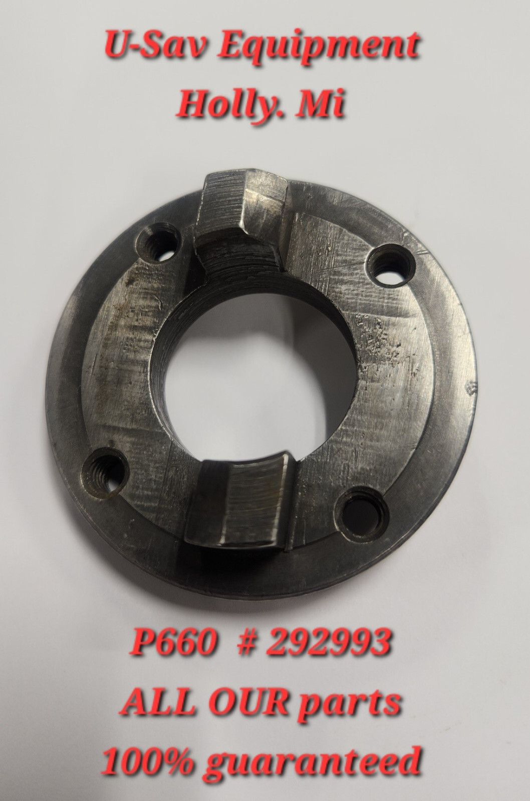 P660 292993 Flange Shock Absorber Drive Hobart Mixer OEM #292993 P660 ONLY