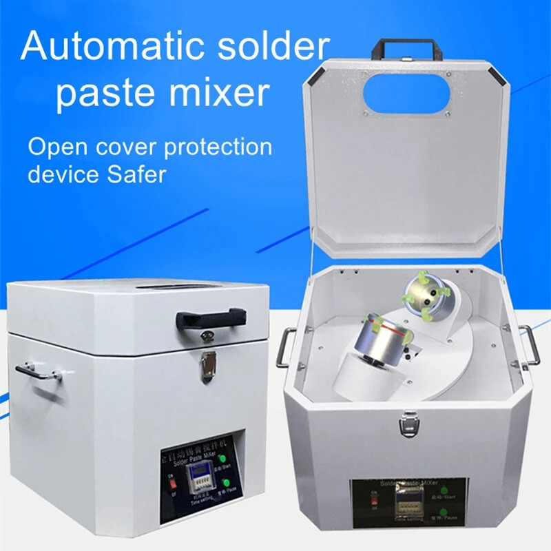 Automatic Solder Paste Mixer Non-Standard Mixer Speed Setting Solder Paste Mixer