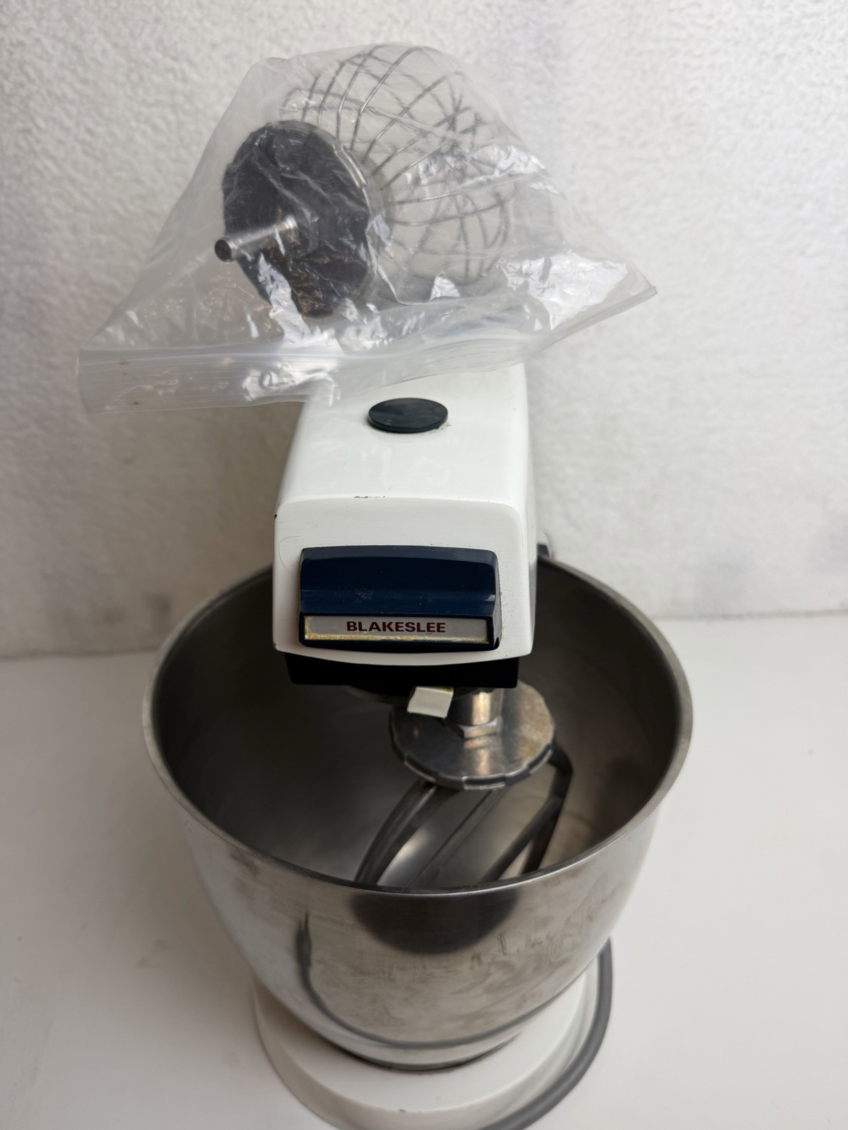 Blakeslee Commercial Countertop Mixer w/ Bowl & Attachments Tested Works A717