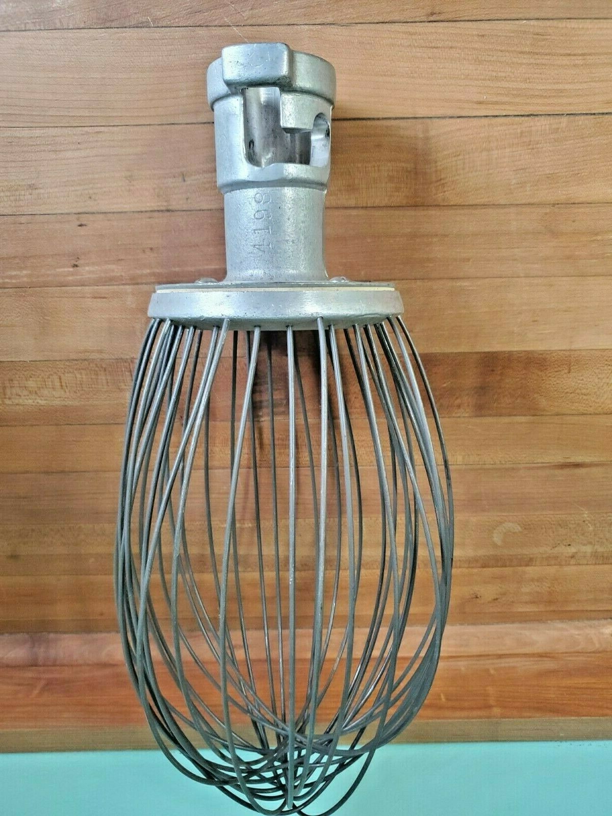 Hobart VMLH30D 30 Qt Reducer Stainless “D” Whip for VMLH Mixers 00-439740 – EUC