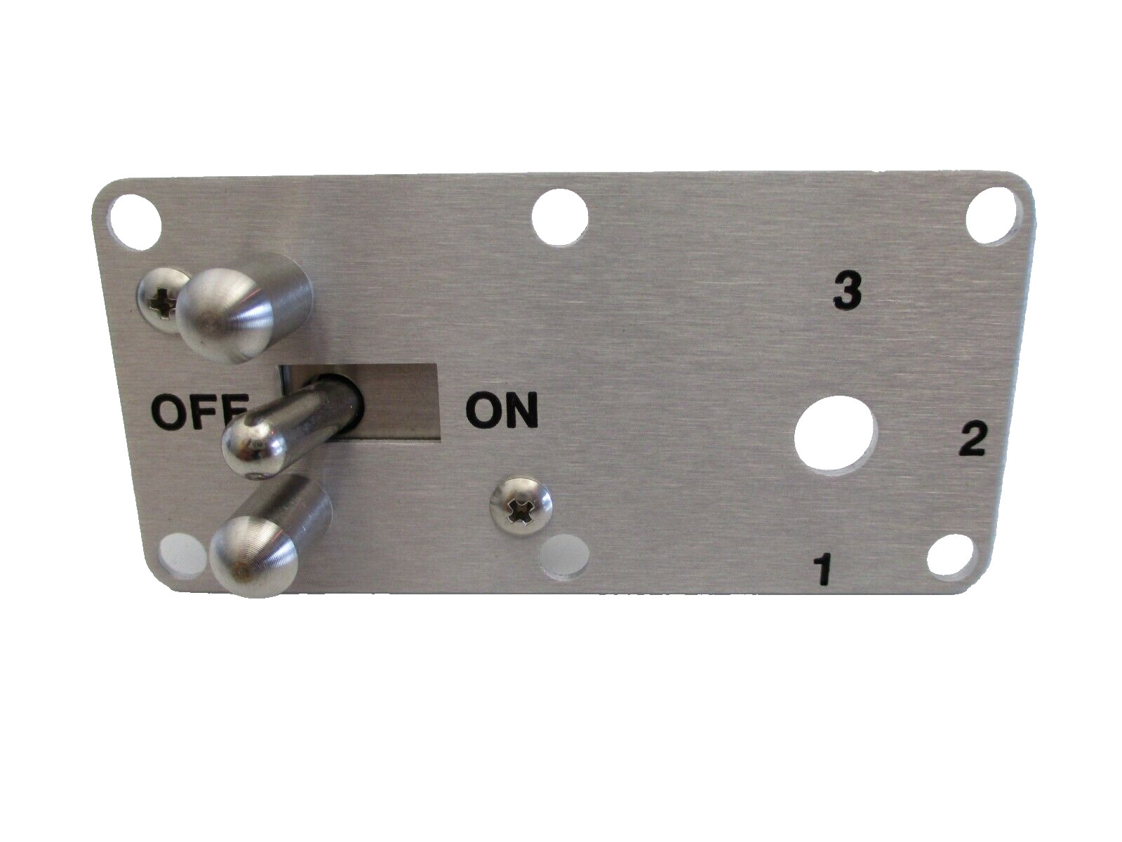Hobart N50 Mixer Etched ON OFF Switch plate. Early Years Smaller Size plate.
