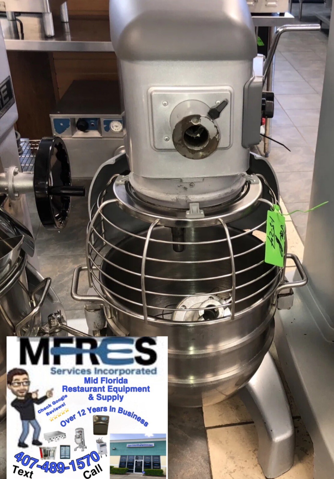 HOBART LEGACY HL300 30 Qt Mixer 3/4 HP 120V Bowl & Whisk Included NICE SHAPE!