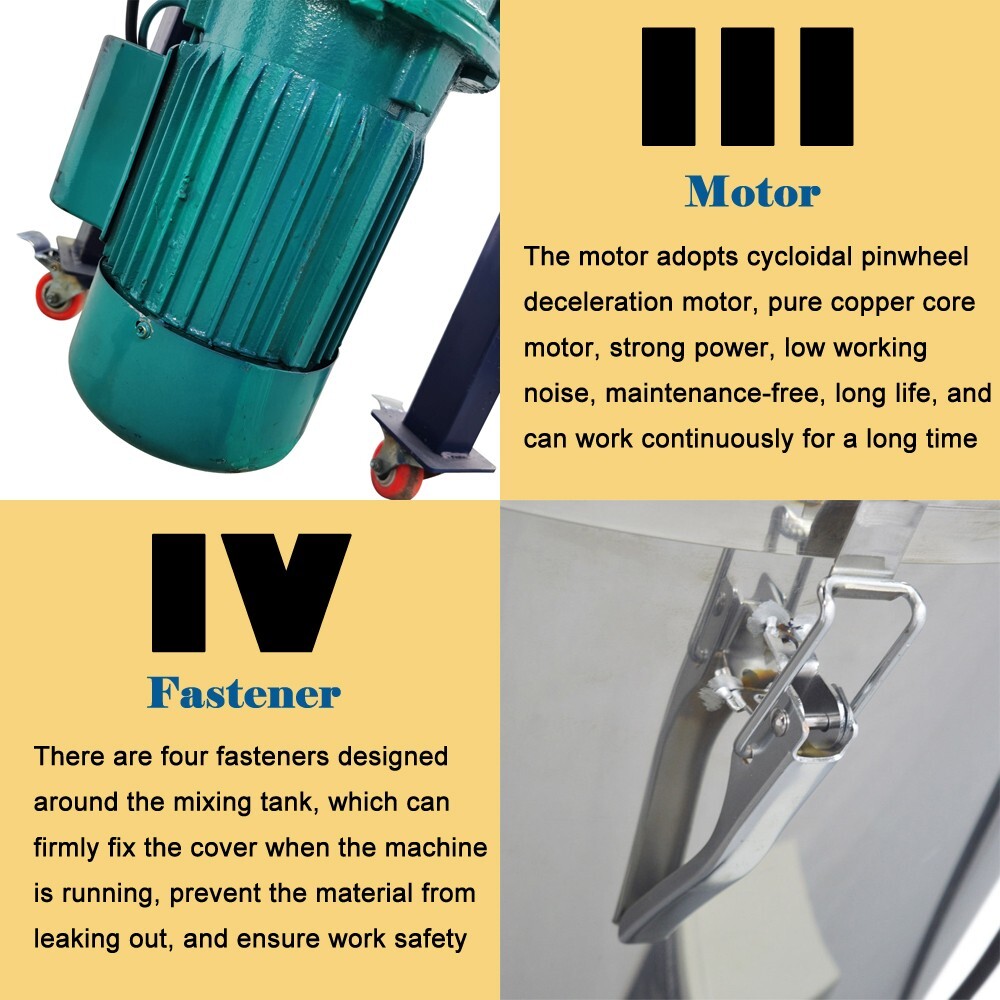 Industrial Blender Fodder Plastic Particles Mixer Materials Stirrer