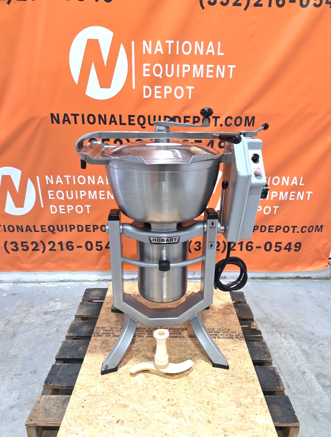 LATE MODEL HOBART 45QT HCM 450 VCM w/ Blades, and MORE – 5 HP/200V – Watch Video