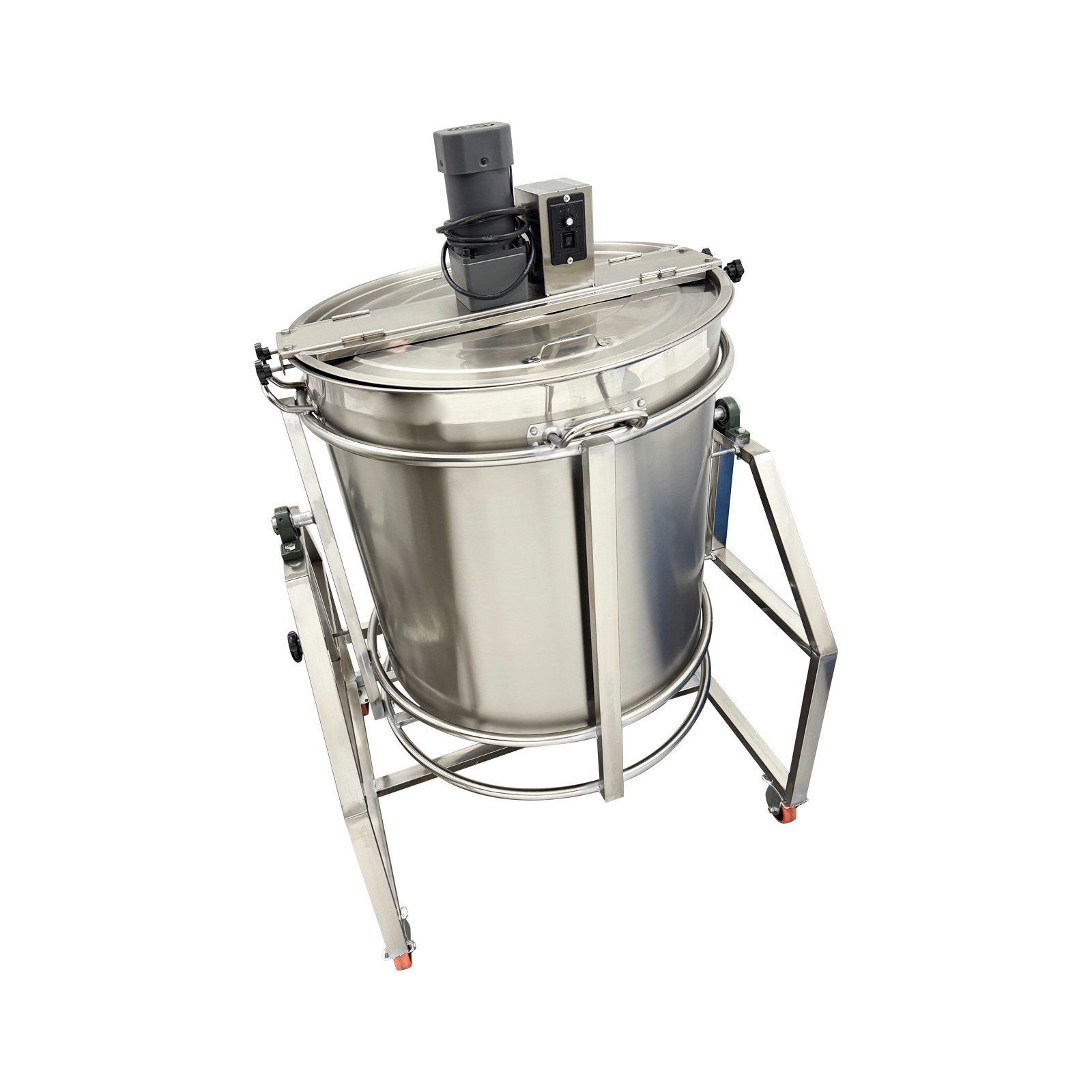 110V 50L Auto Stir-frying Natural Gas Heating Stirrer Stainless Steel Mixer