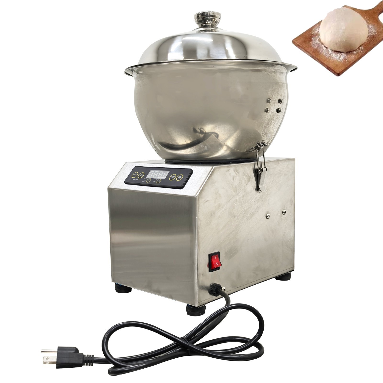 Electric Dough Mixer Food Blender Mixer Dough Kneading Mixer 8KG Capacity 110V