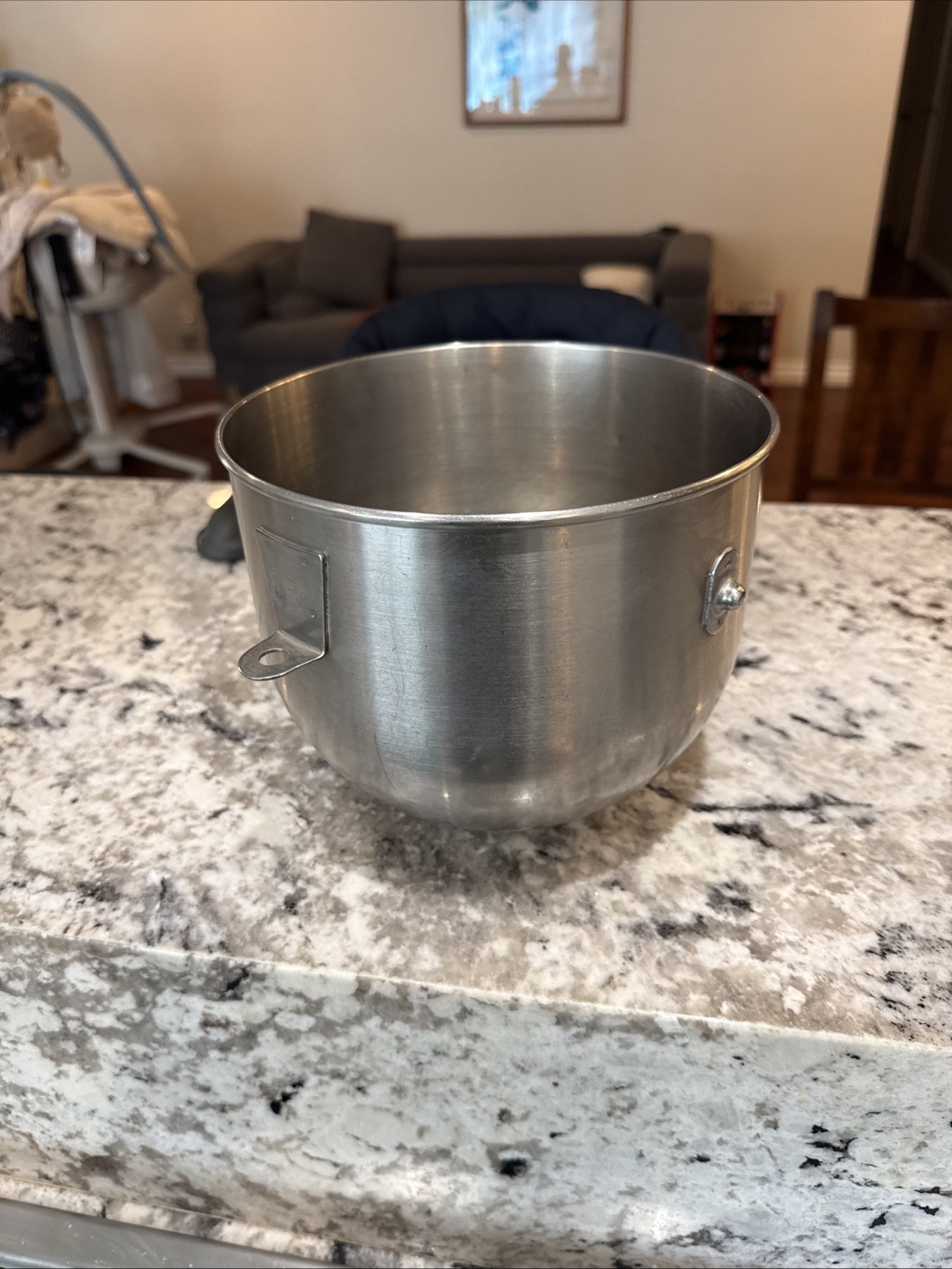 Hobart N50 5 Qt Mixer Bowl BOWL-Stainless Steel Commercial OEM Style CLEAN. Z7