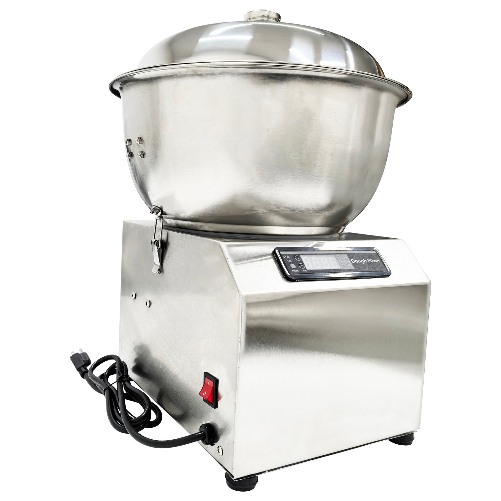 5QT Stainless Dough Mixer,110V Detachable Basin Type Dough Kneading Machine