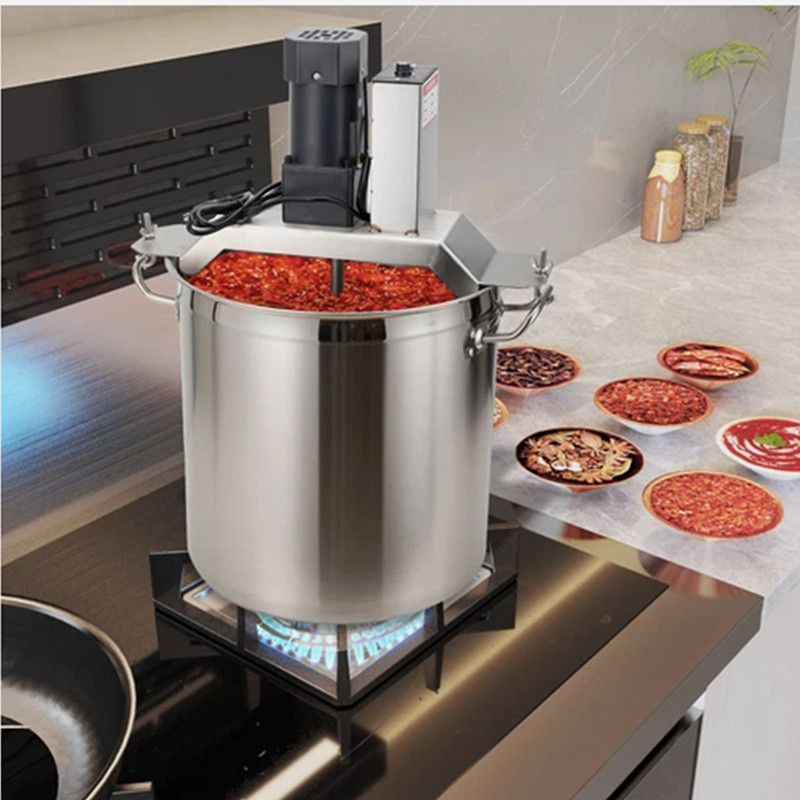 Automatic Food Heating Stirrer Electric Food Mixer Sauce Boiling Machine